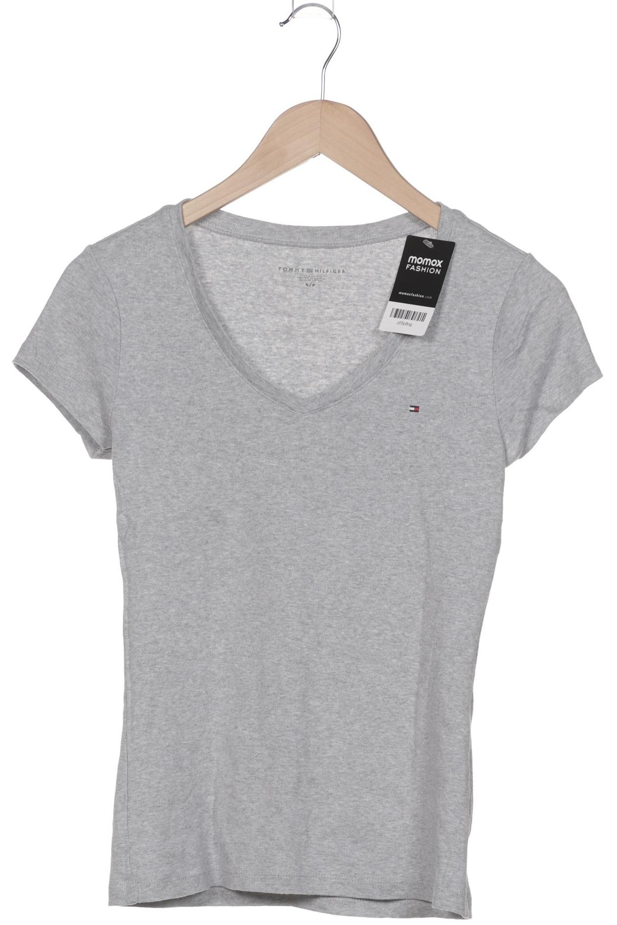 

Tommy Hilfiger Damen T-Shirt, grau, Gr. 36