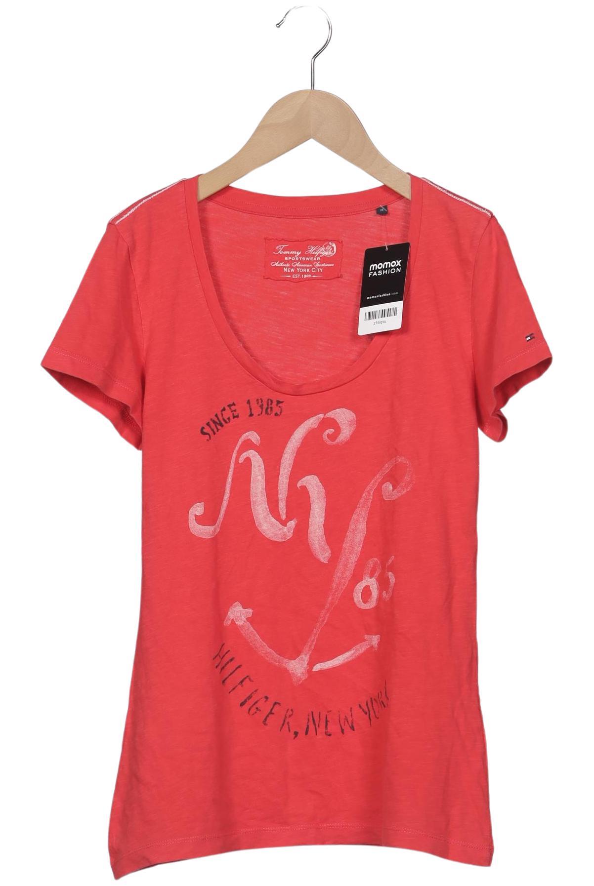 

Tommy Hilfiger Damen T-Shirt, rot, Gr. 38