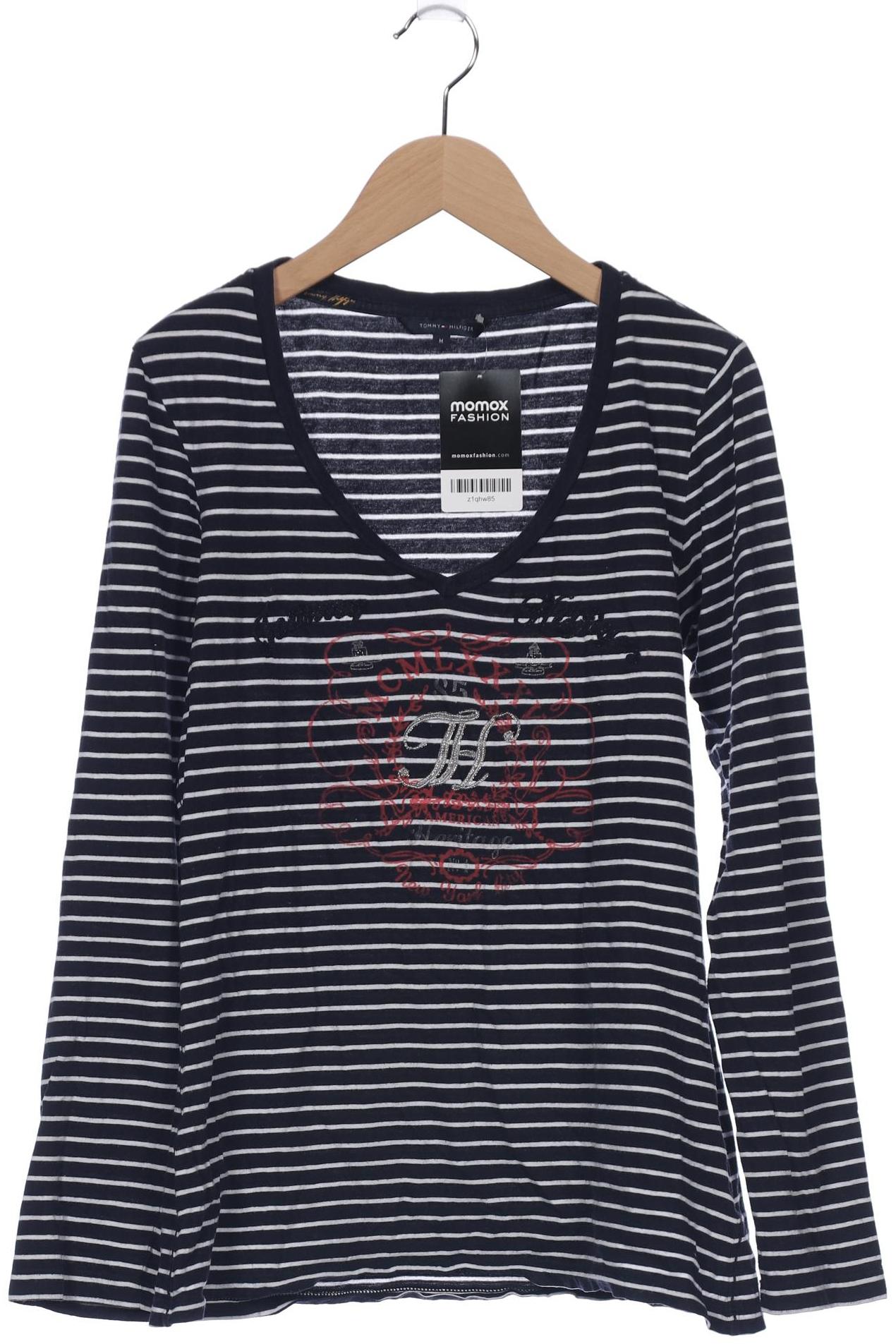

Tommy Hilfiger Damen Langarmshirt, marineblau