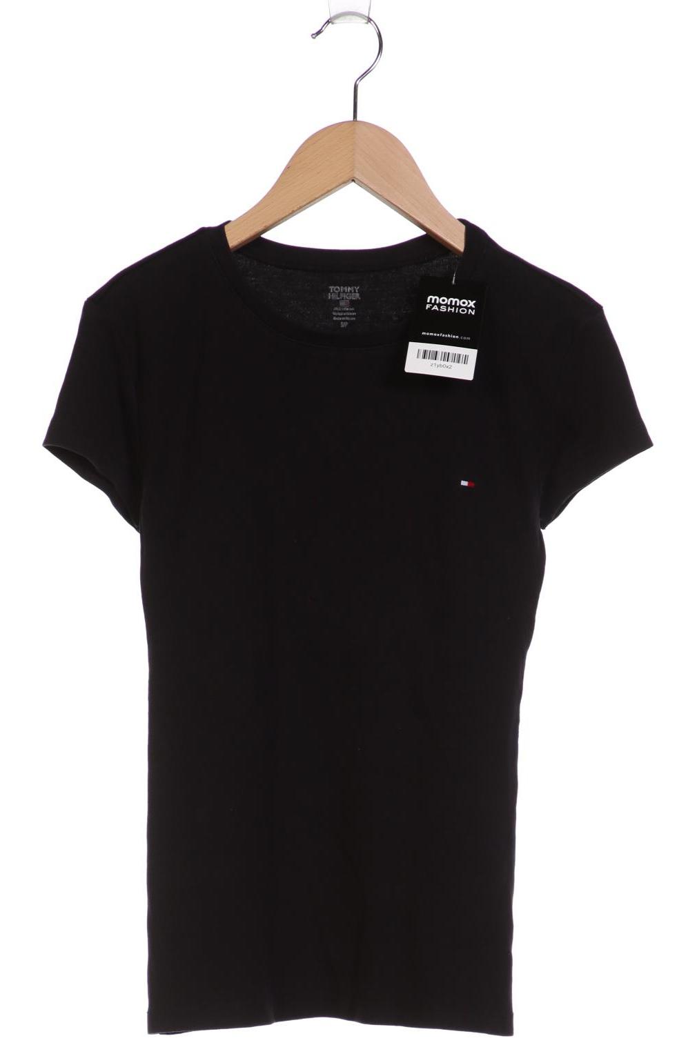 

Tommy Hilfiger Damen T-Shirt, schwarz, Gr. 36