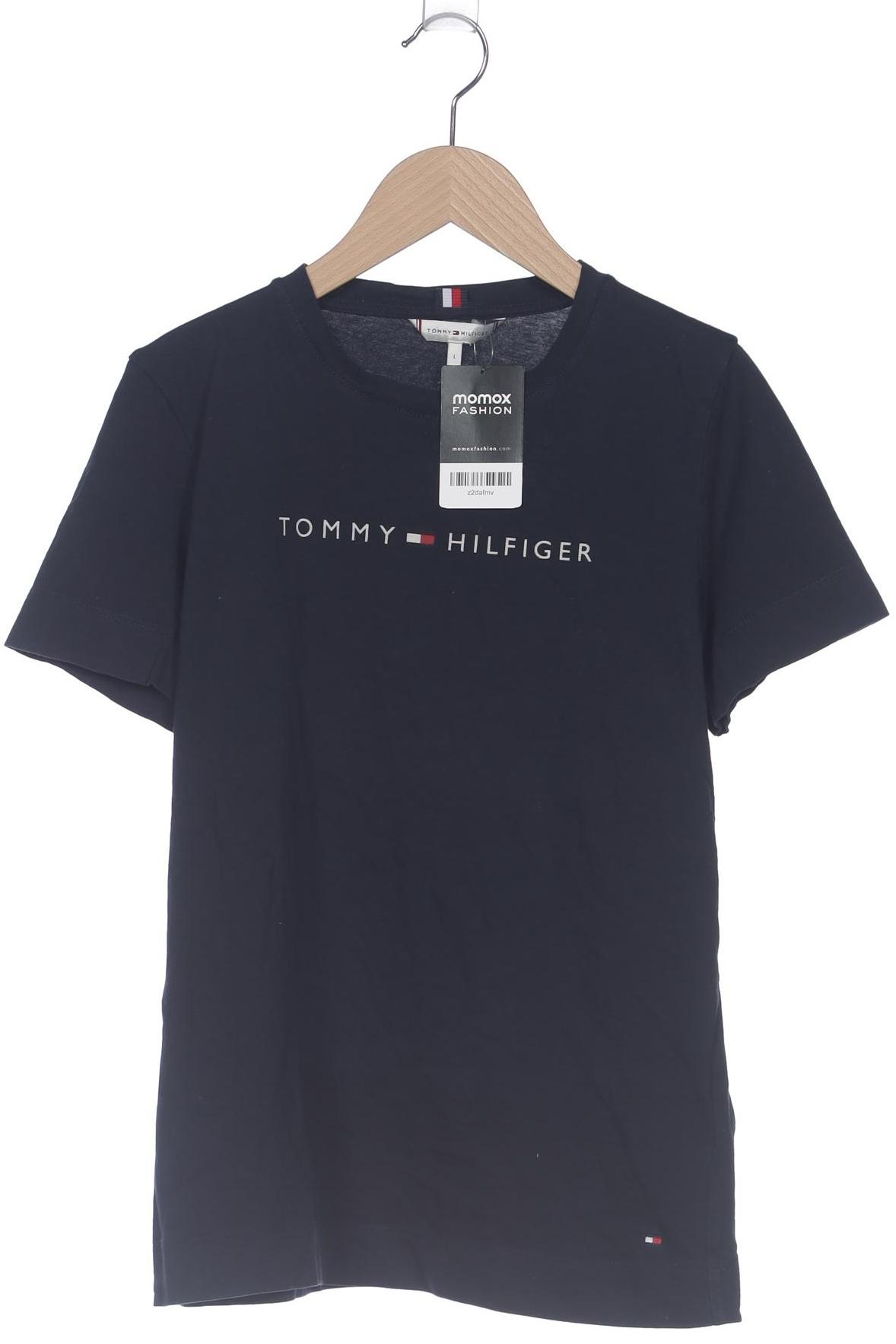 

Tommy Hilfiger Damen T-Shirt, marineblau, Gr. 42