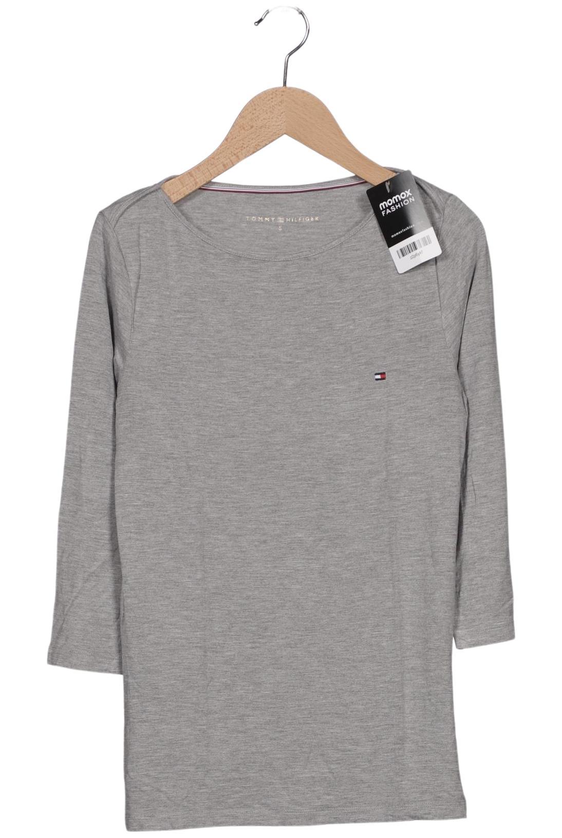 

Tommy Hilfiger Damen Langarmshirt, grau, Gr. 36