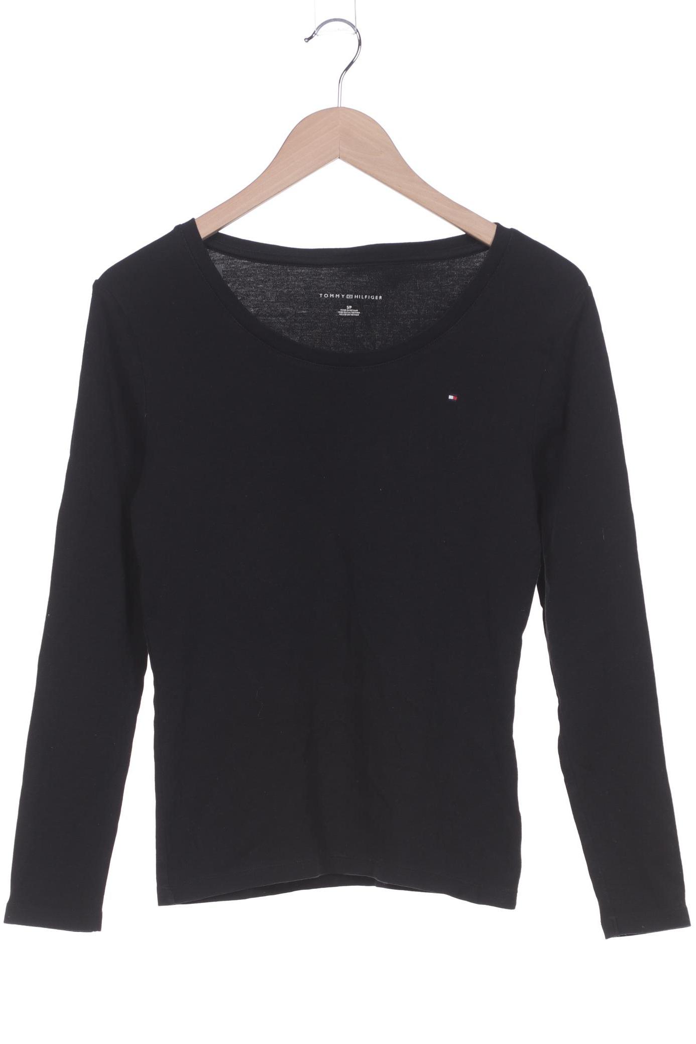 

Tommy Hilfiger Damen Langarmshirt, schwarz, Gr. 36