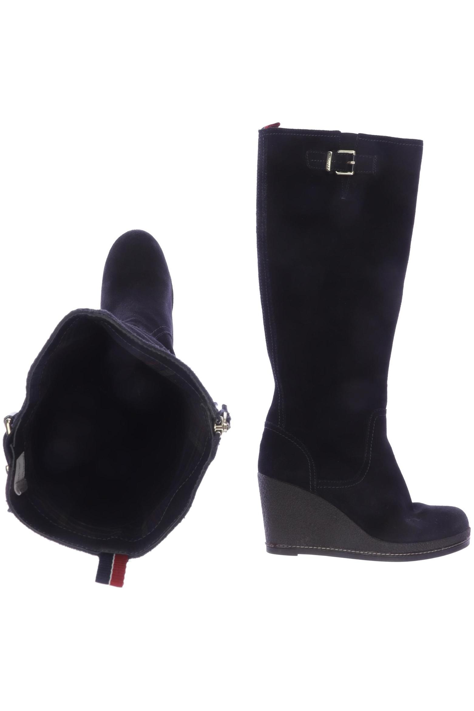 

Tommy Hilfiger Damen Stiefel, marineblau