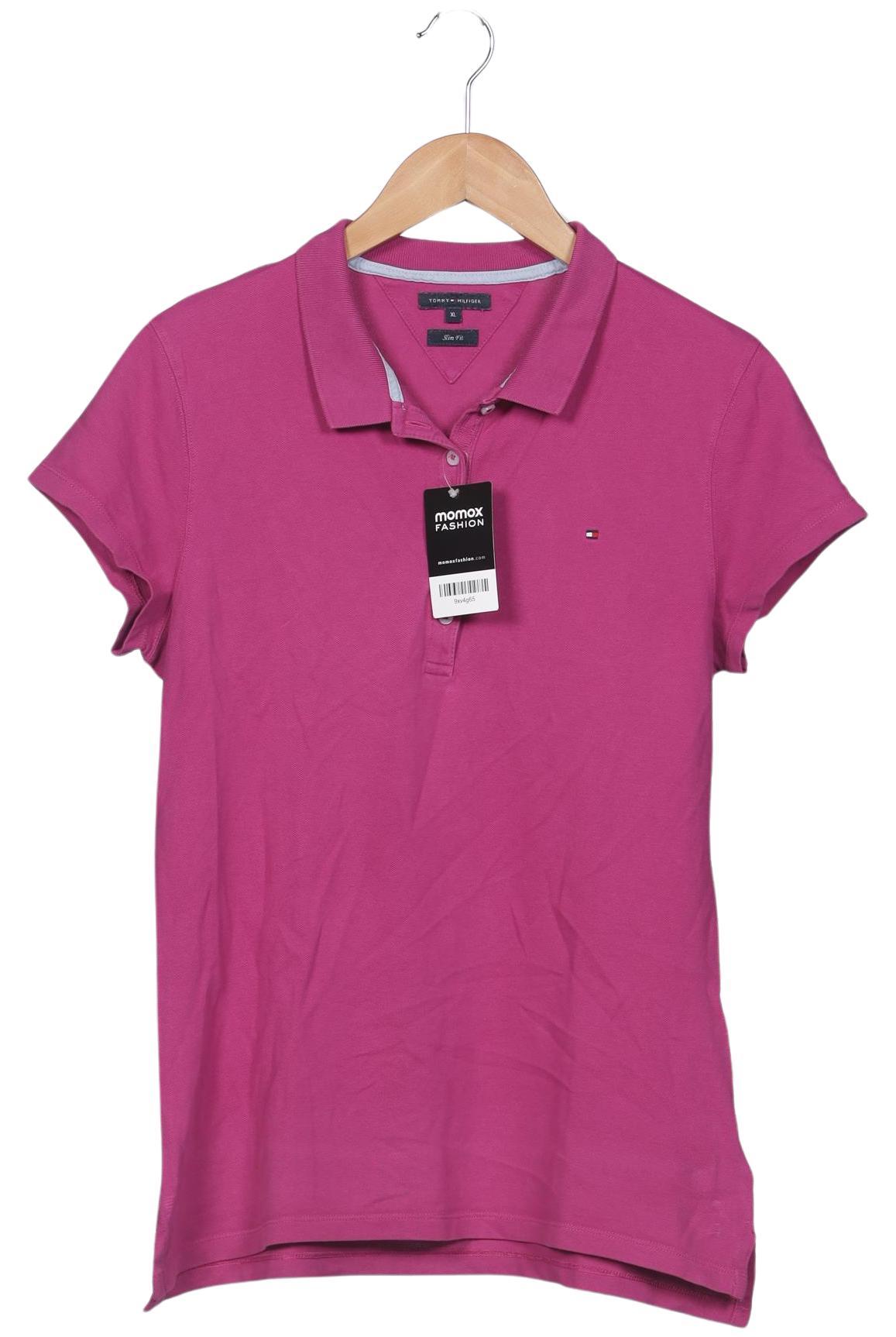 

Tommy Hilfiger Damen Poloshirt, pink, Gr. 44