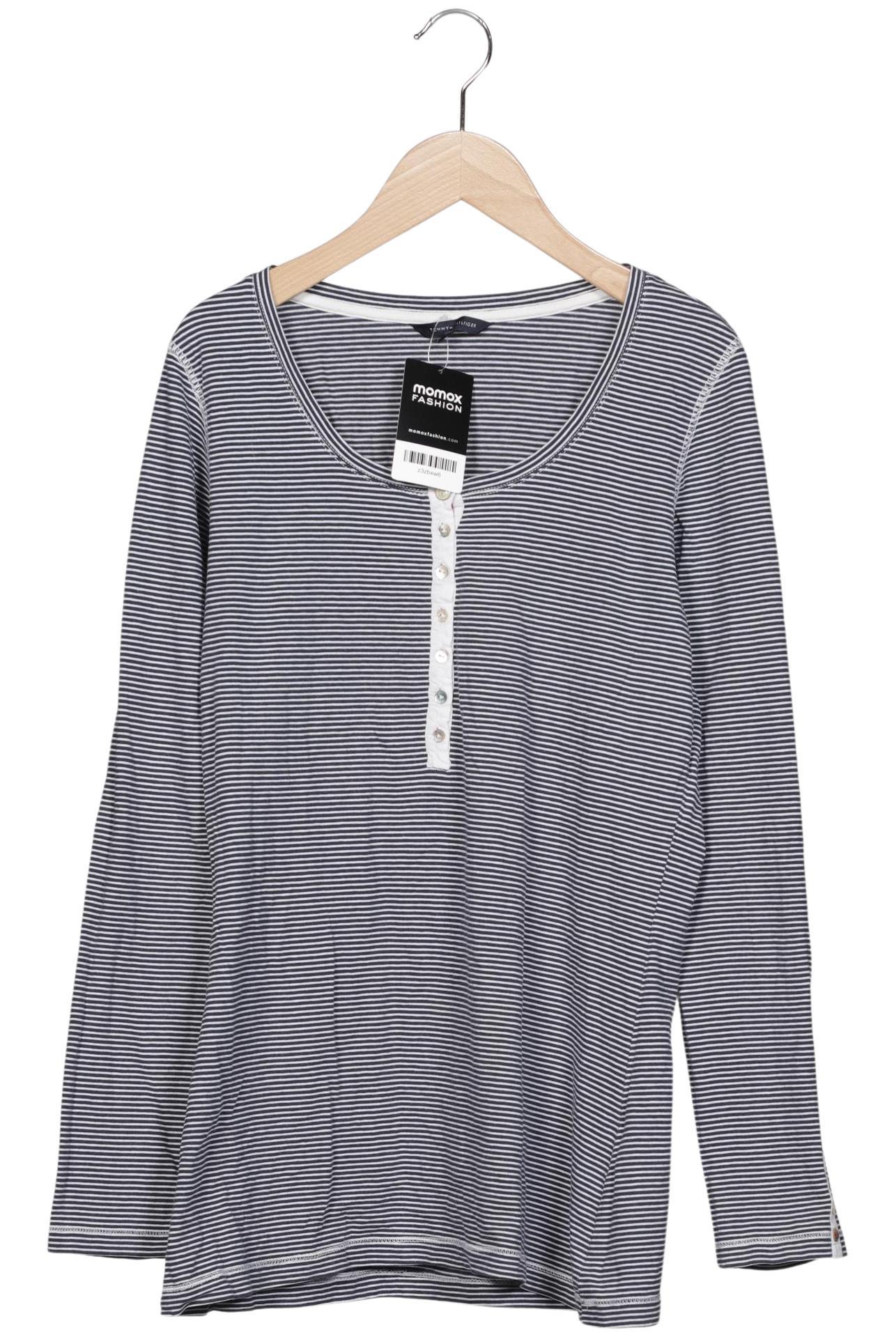 

Tommy Hilfiger Damen Langarmshirt, marineblau, Gr. 42