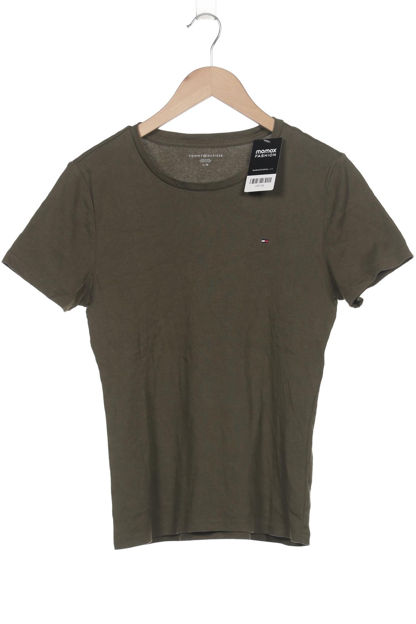 

Tommy Hilfiger Damen T-Shirt, grün, Gr. 42