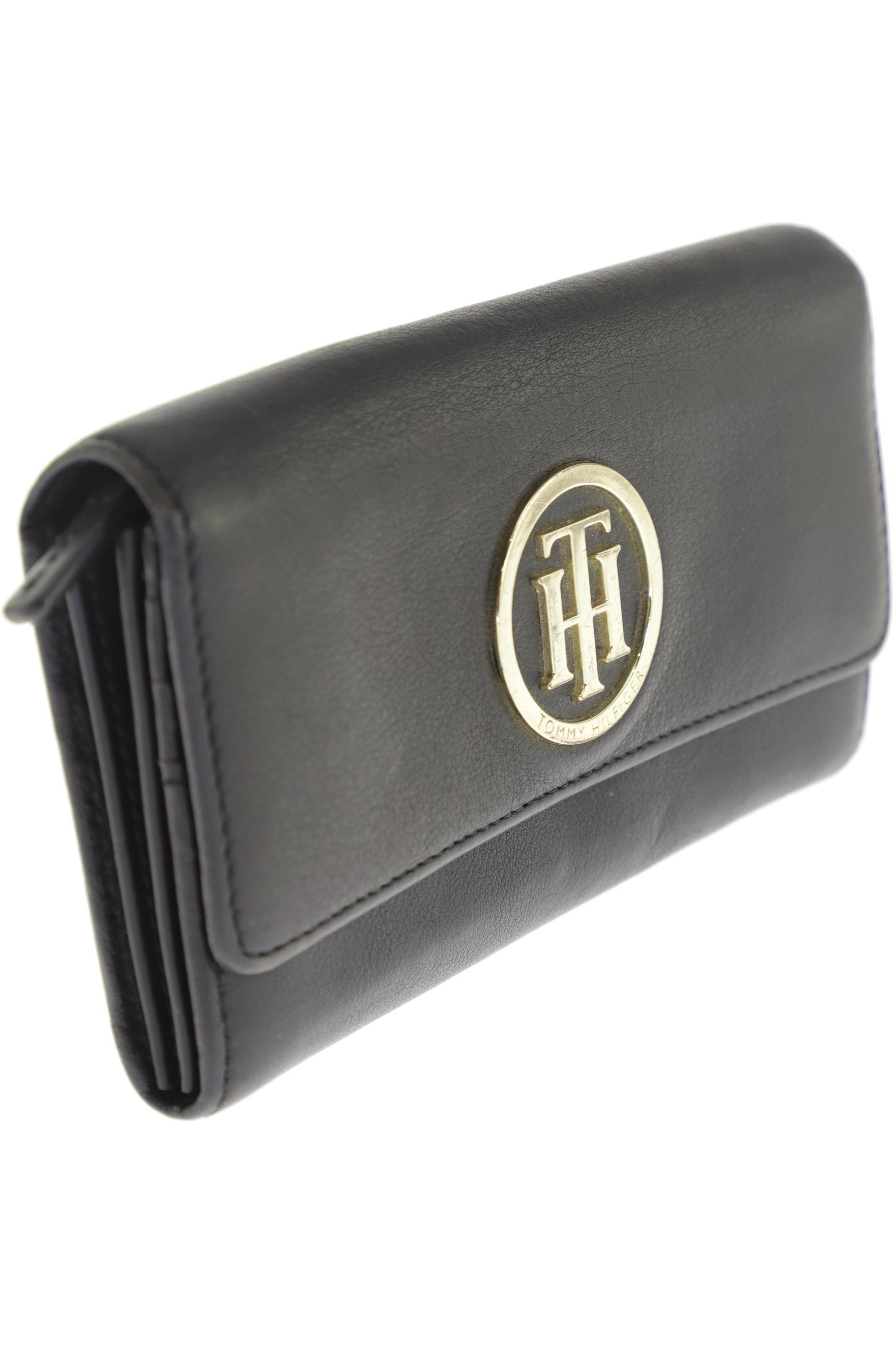 

Tommy Hilfiger Damen Portemonnaie, schwarz, Gr.