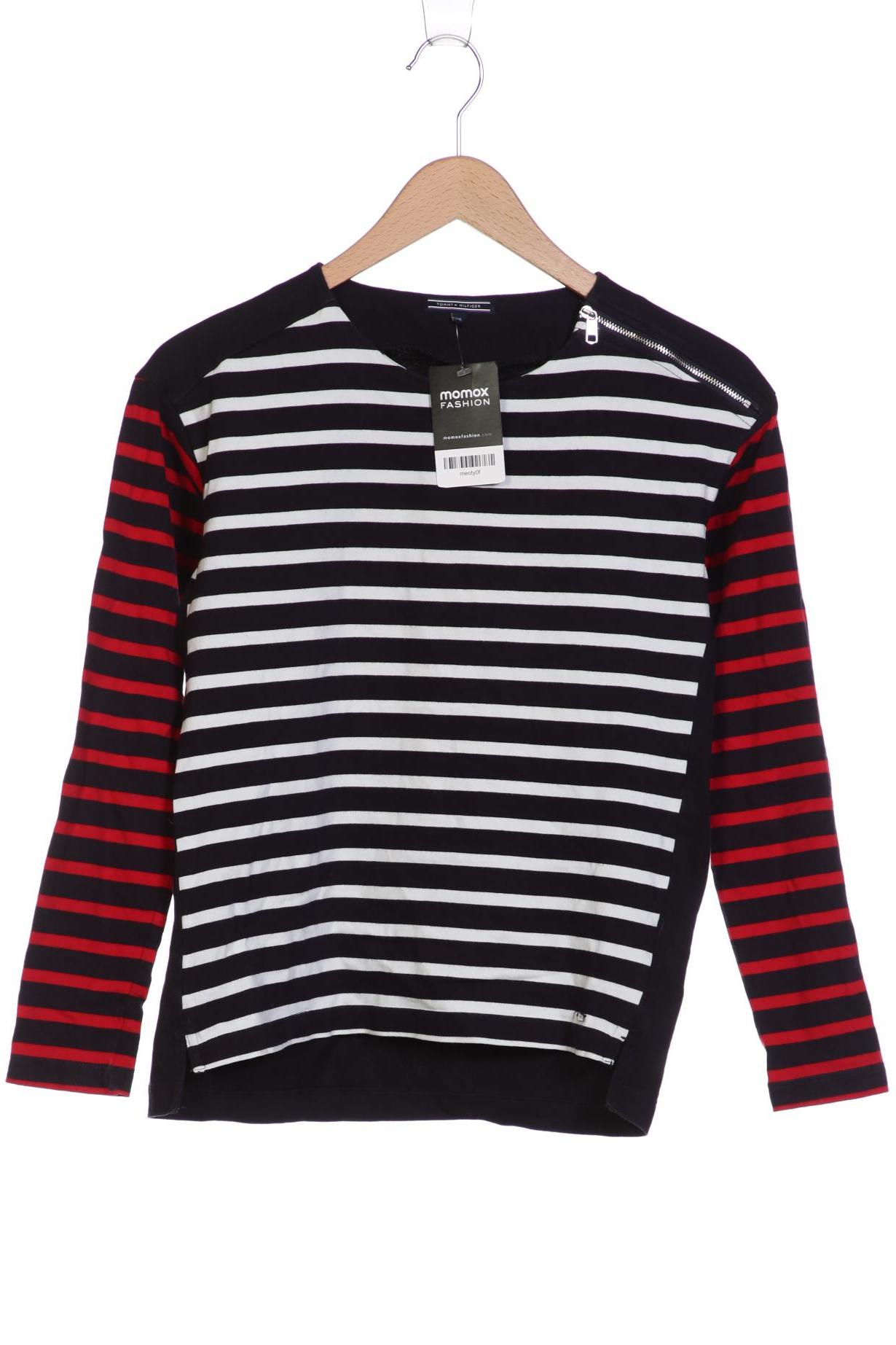 

Tommy Hilfiger Damen Langarmshirt, schwarz, Gr. 34