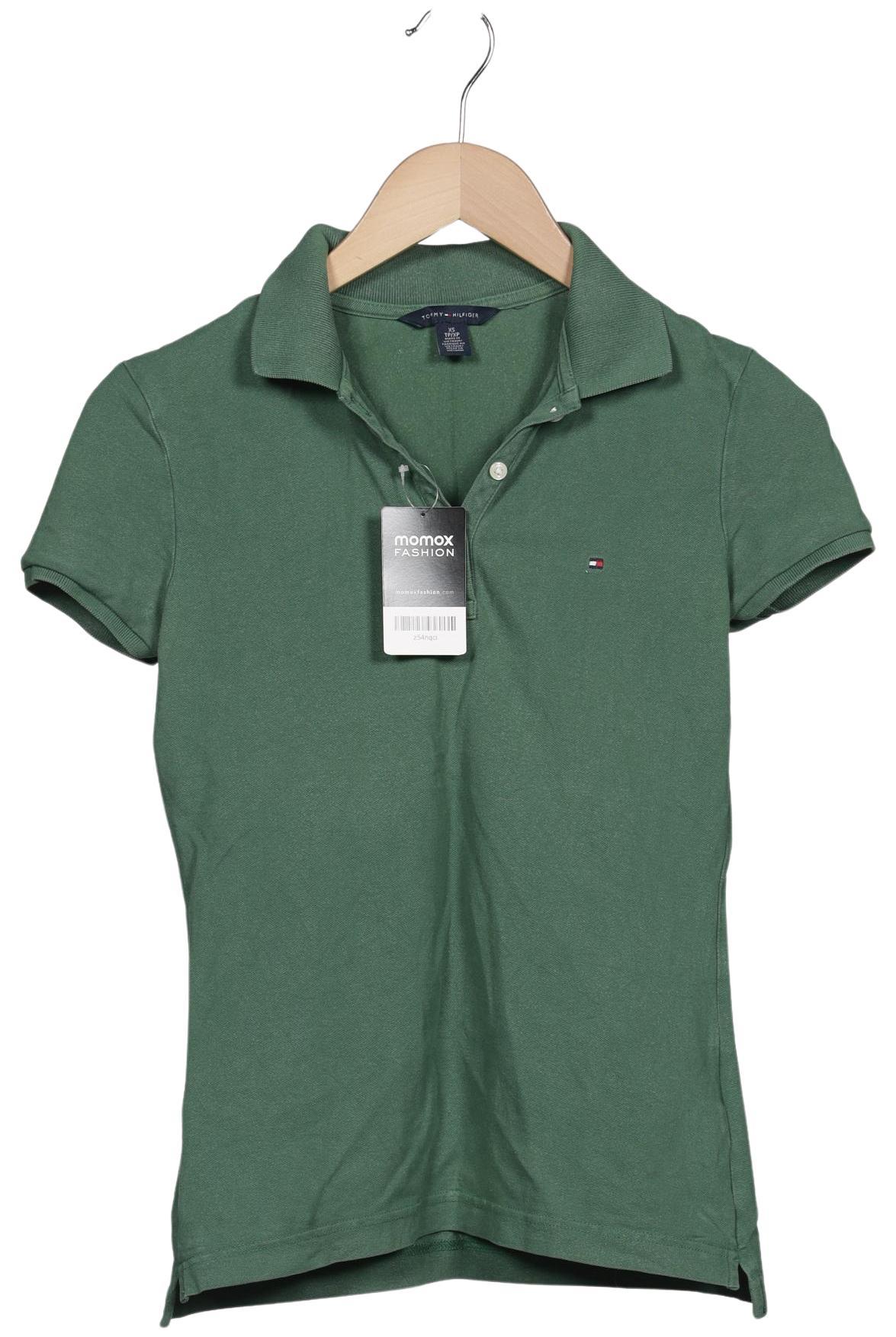 

Tommy Hilfiger Damen Poloshirt, grün, Gr. 34