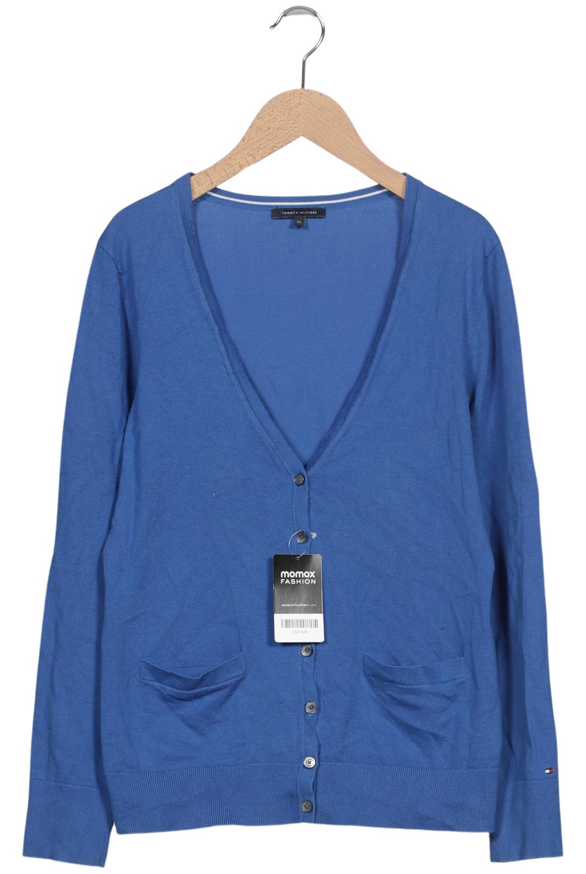 

Tommy Hilfiger Damen Strickjacke, blau, Gr. 38