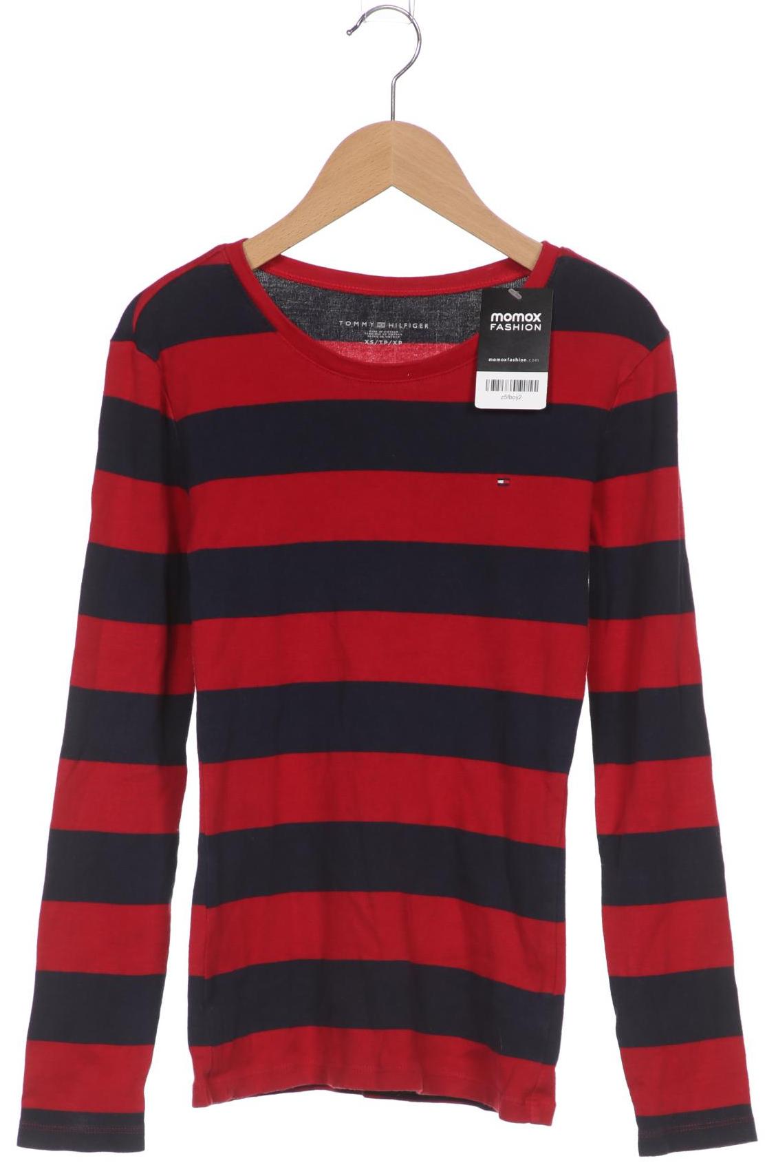 

Tommy Hilfiger Damen Langarmshirt, rot, Gr. 34