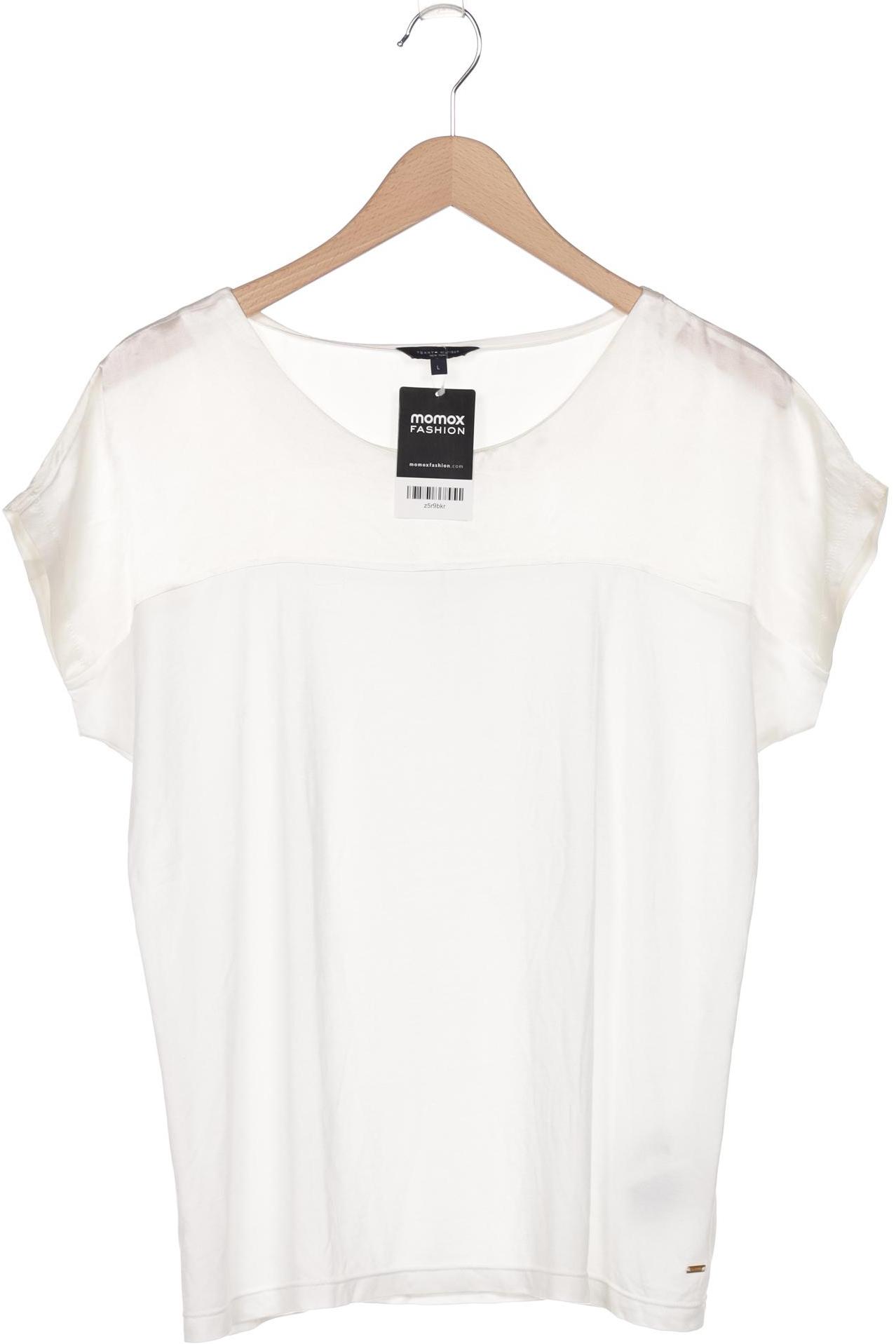 

Tommy Hilfiger Damen T-Shirt, cremeweiß, Gr. 42