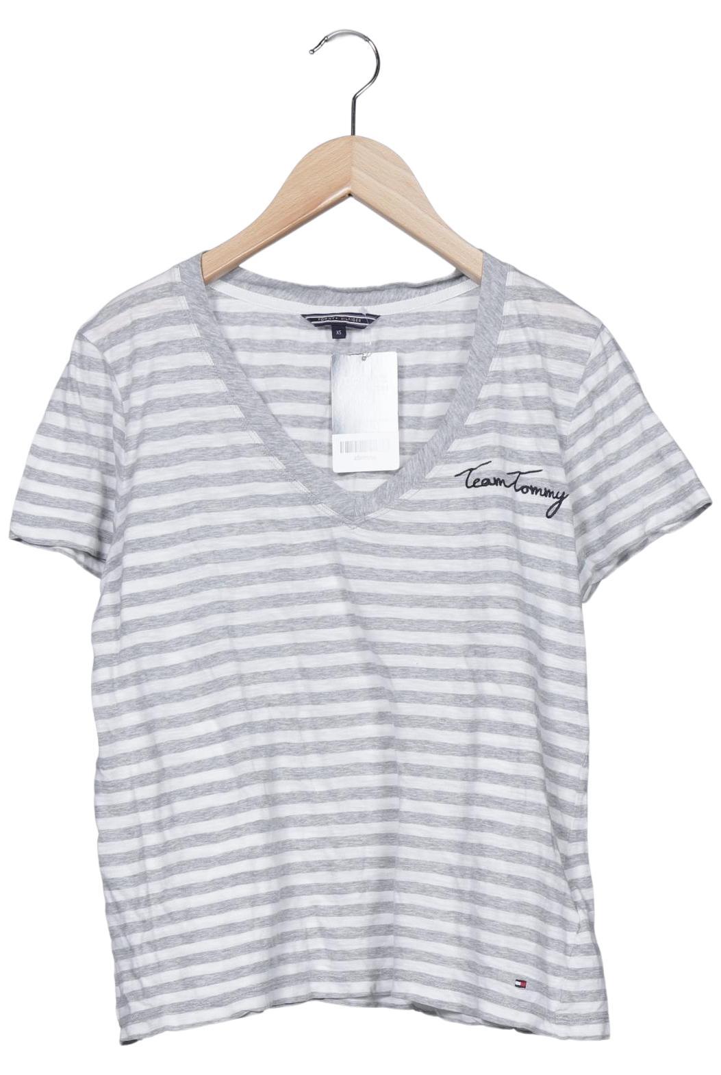 

Tommy Hilfiger Damen T-Shirt, grau, Gr. 34