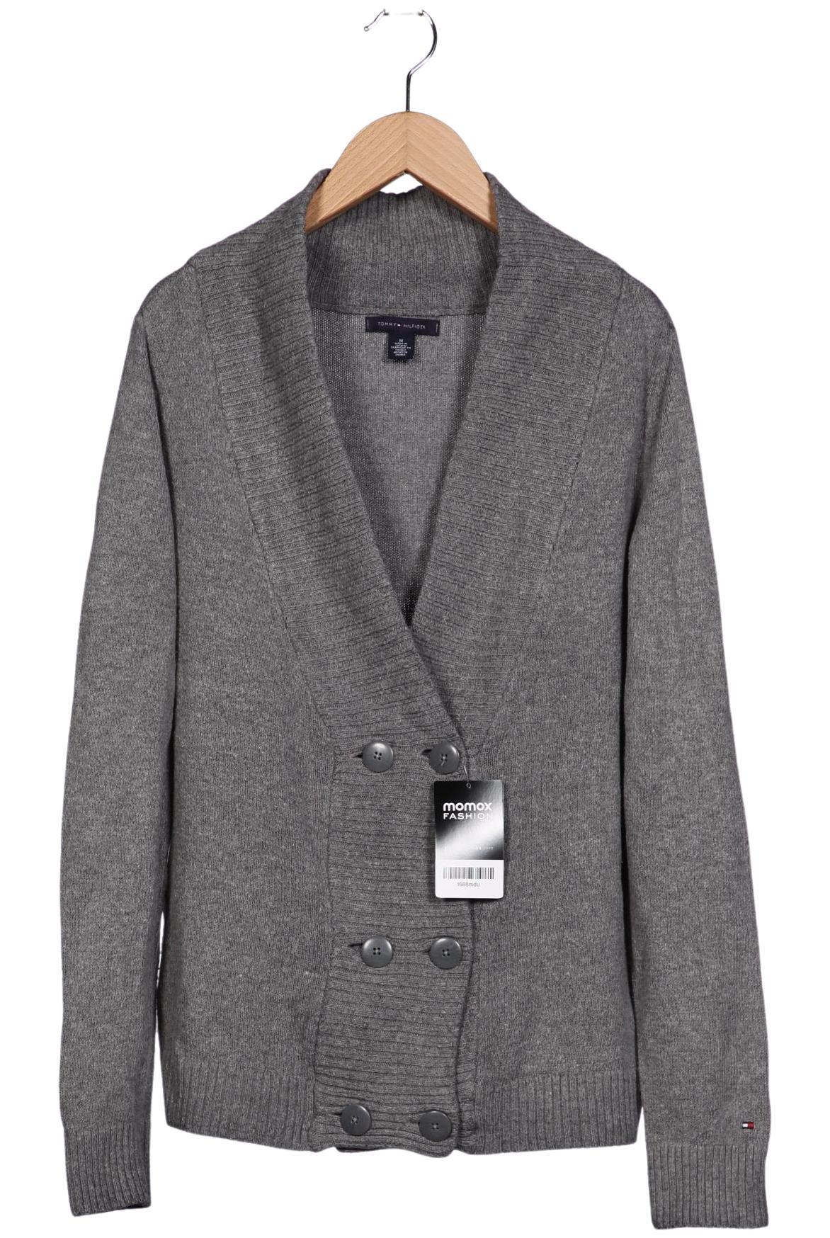 

Tommy Hilfiger Damen Strickjacke, grau, Gr. 38