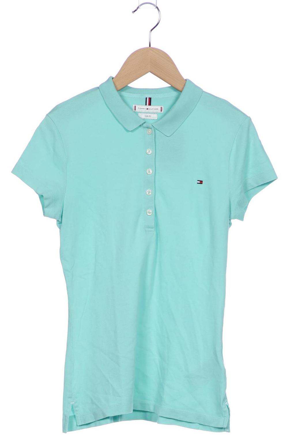 

Tommy Hilfiger Damen Poloshirt, türkis, Gr. 36