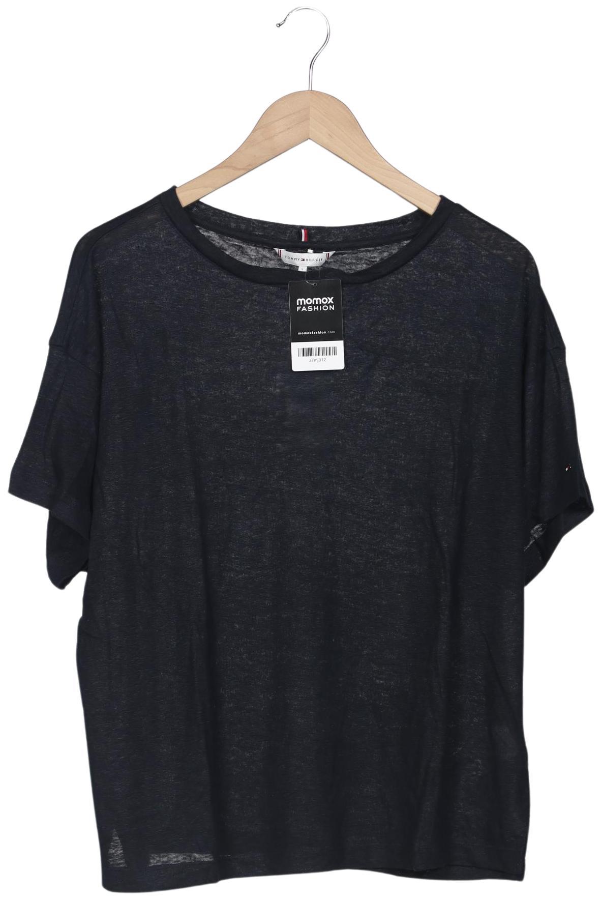 

Tommy Hilfiger Damen T-Shirt, marineblau, Gr. 42