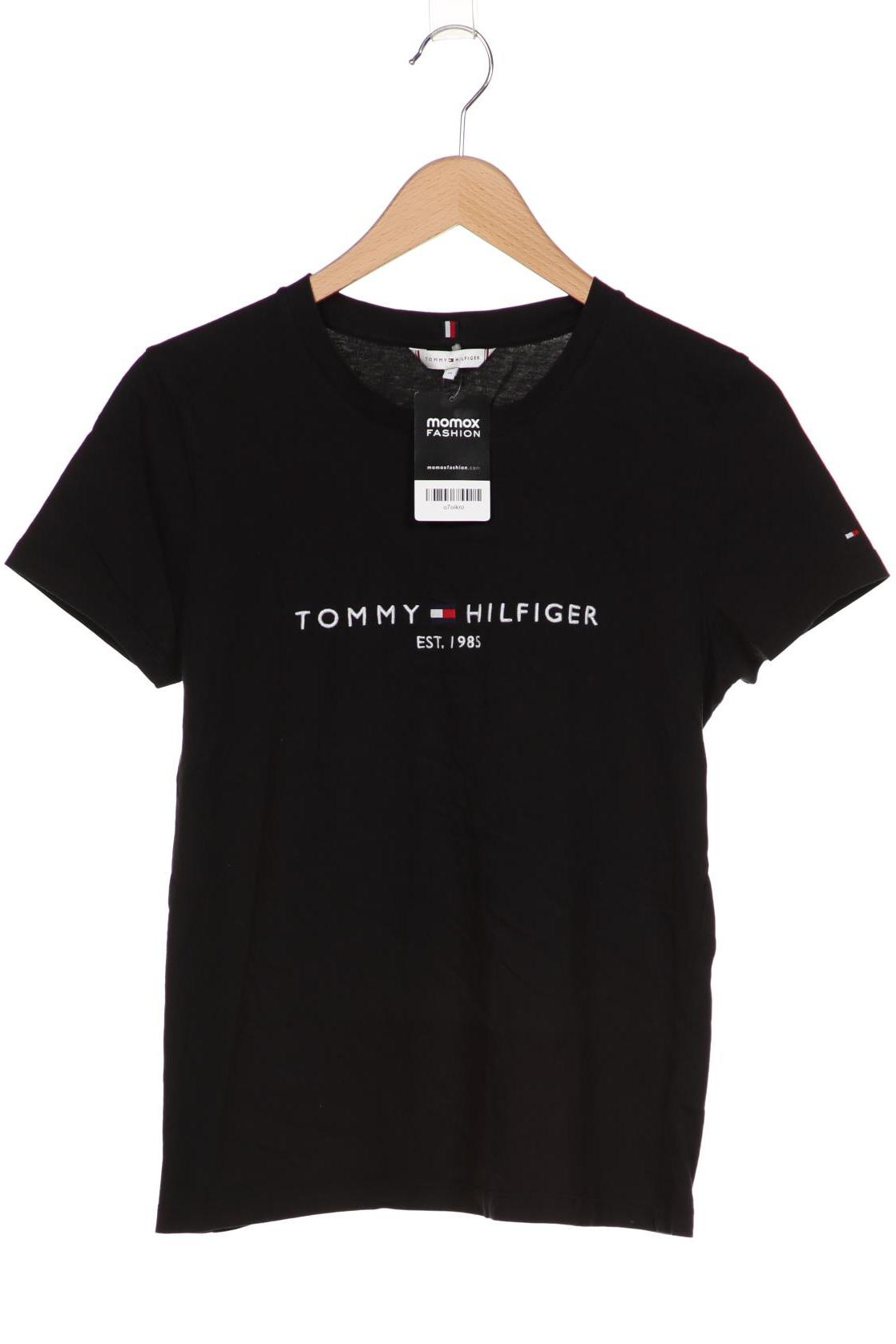 

Tommy Hilfiger Damen T-Shirt, schwarz, Gr. 38