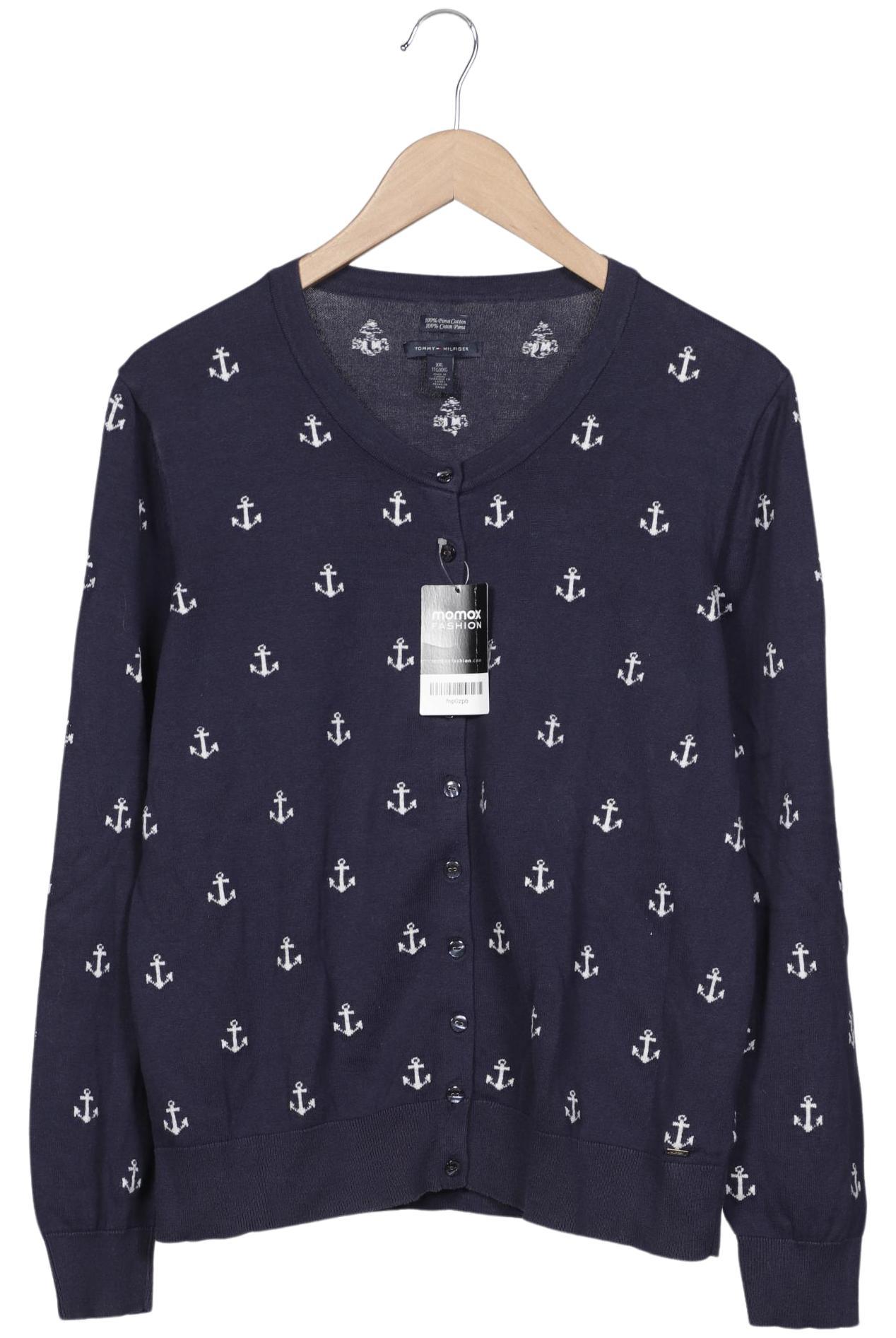 

Tommy Hilfiger Damen Strickjacke, marineblau, Gr. 46