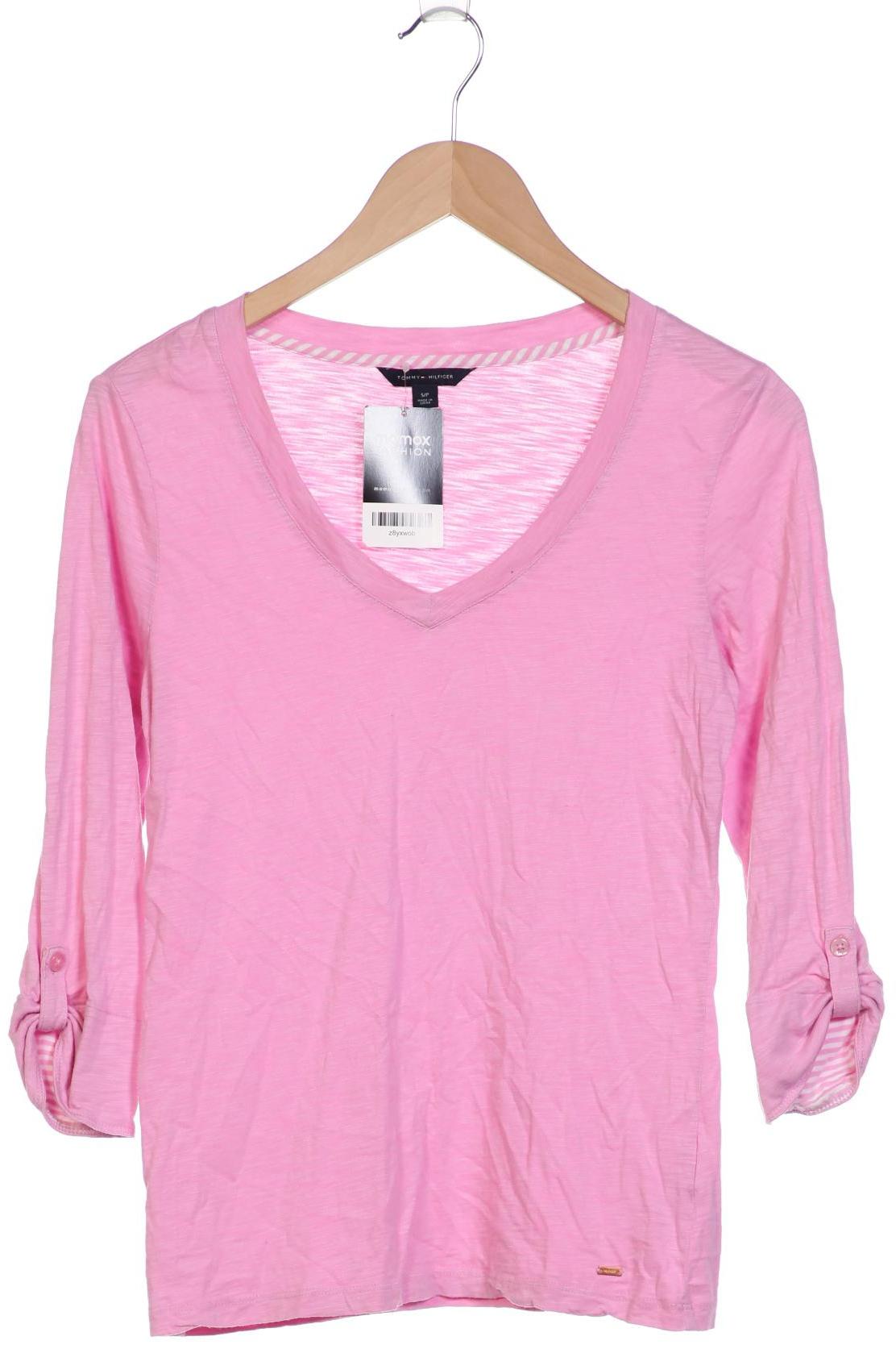 

Tommy Hilfiger Damen Langarmshirt, pink, Gr. 36