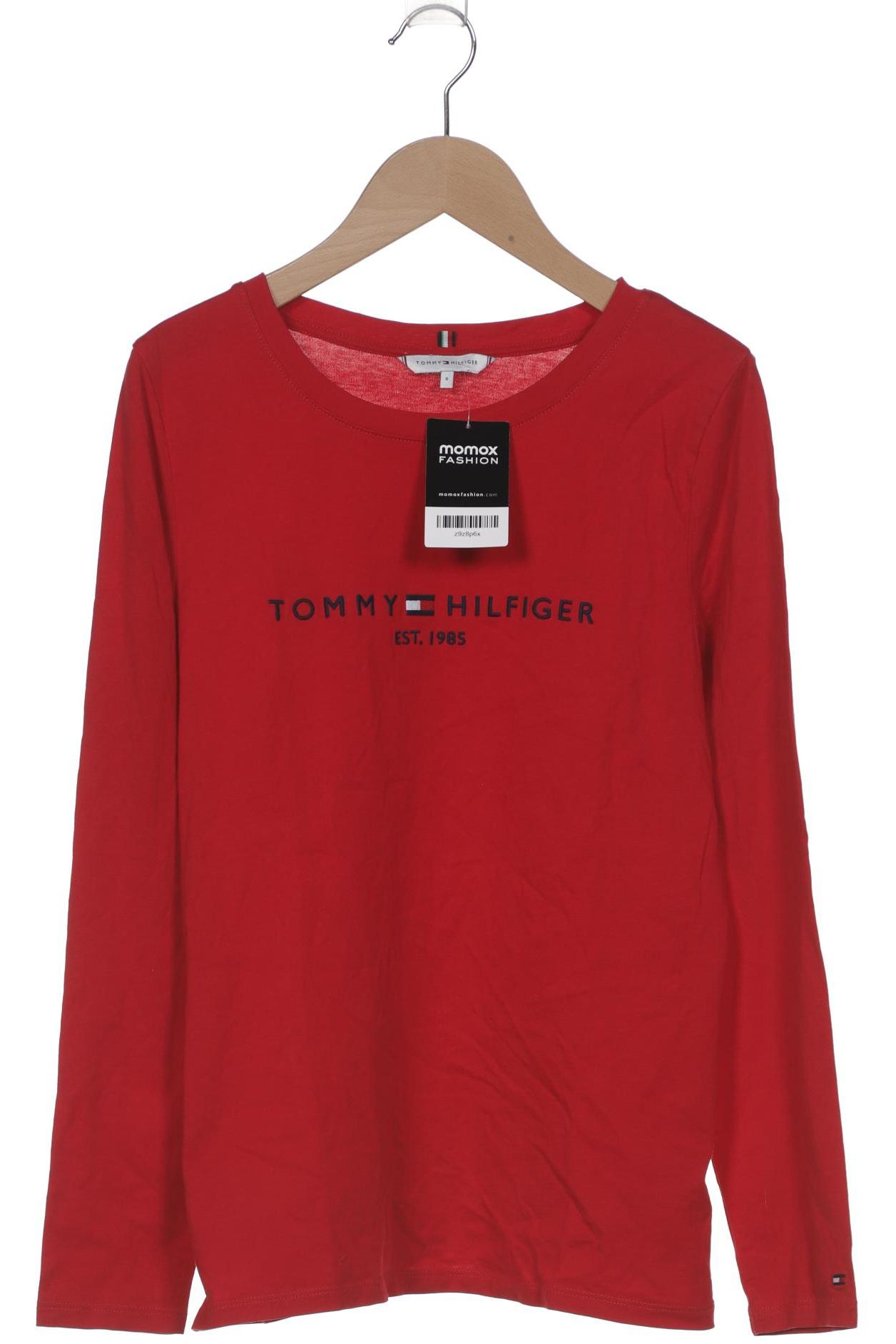 

Tommy Hilfiger Damen Langarmshirt, rot, Gr. 36