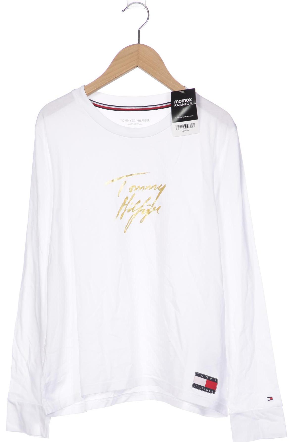 

Tommy Hilfiger Damen Langarmshirt, weiß, Gr. 36