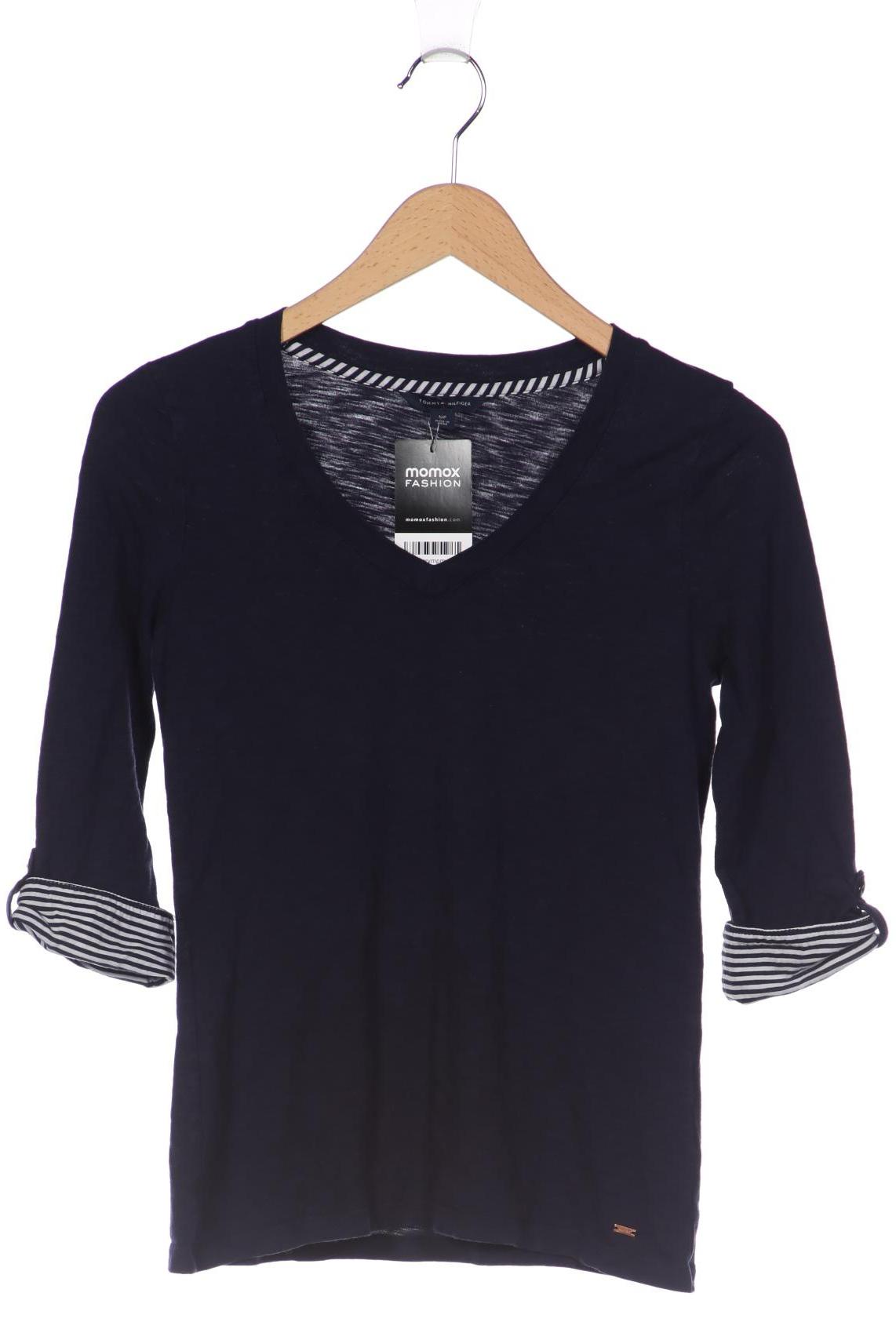 

Tommy Hilfiger Damen Langarmshirt, marineblau