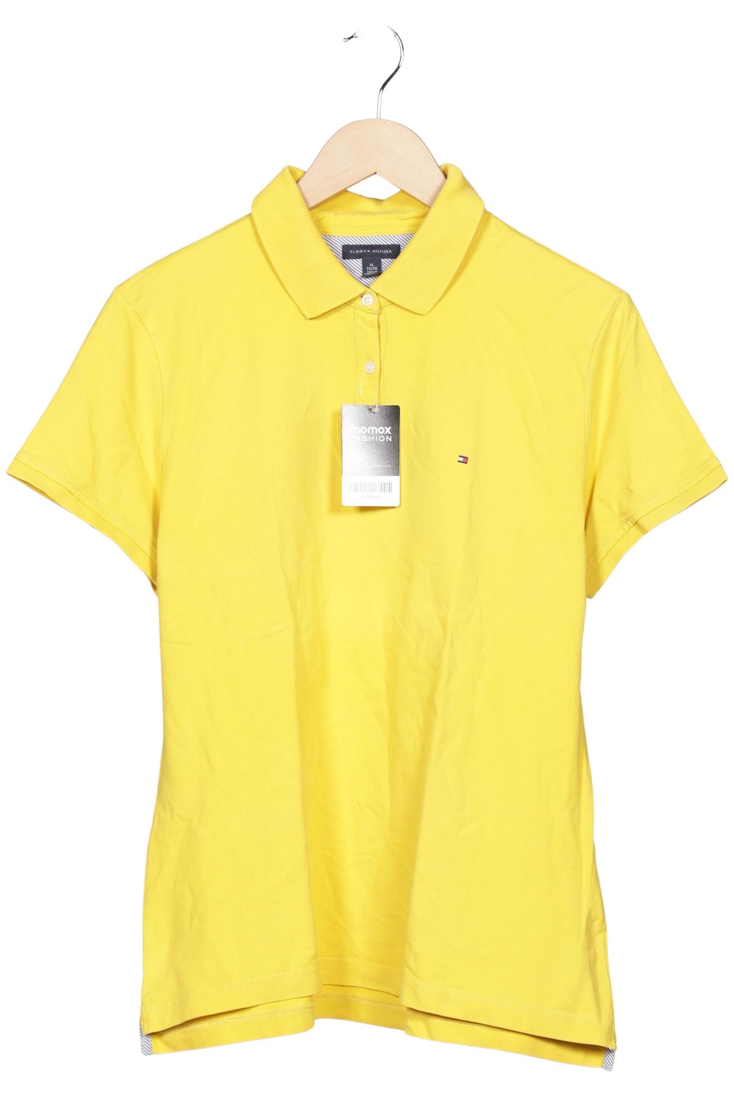 

Tommy Hilfiger Damen Poloshirt, gelb, Gr. 44