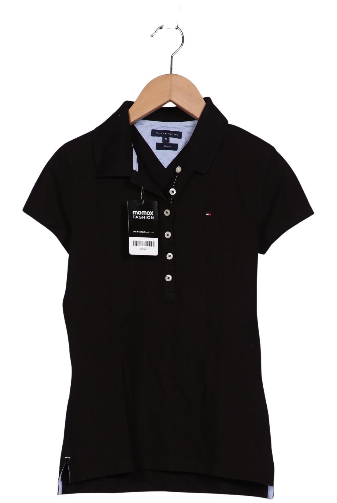 

Tommy Hilfiger Damen Poloshirt, schwarz, Gr. 34