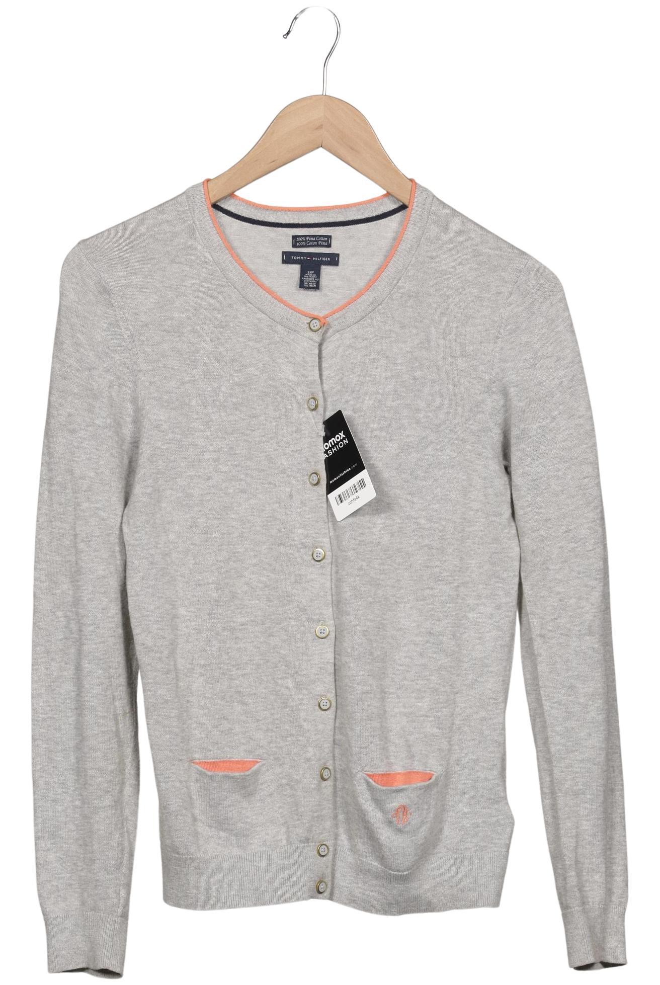 

Tommy Hilfiger Damen Strickjacke, grau, Gr. 36