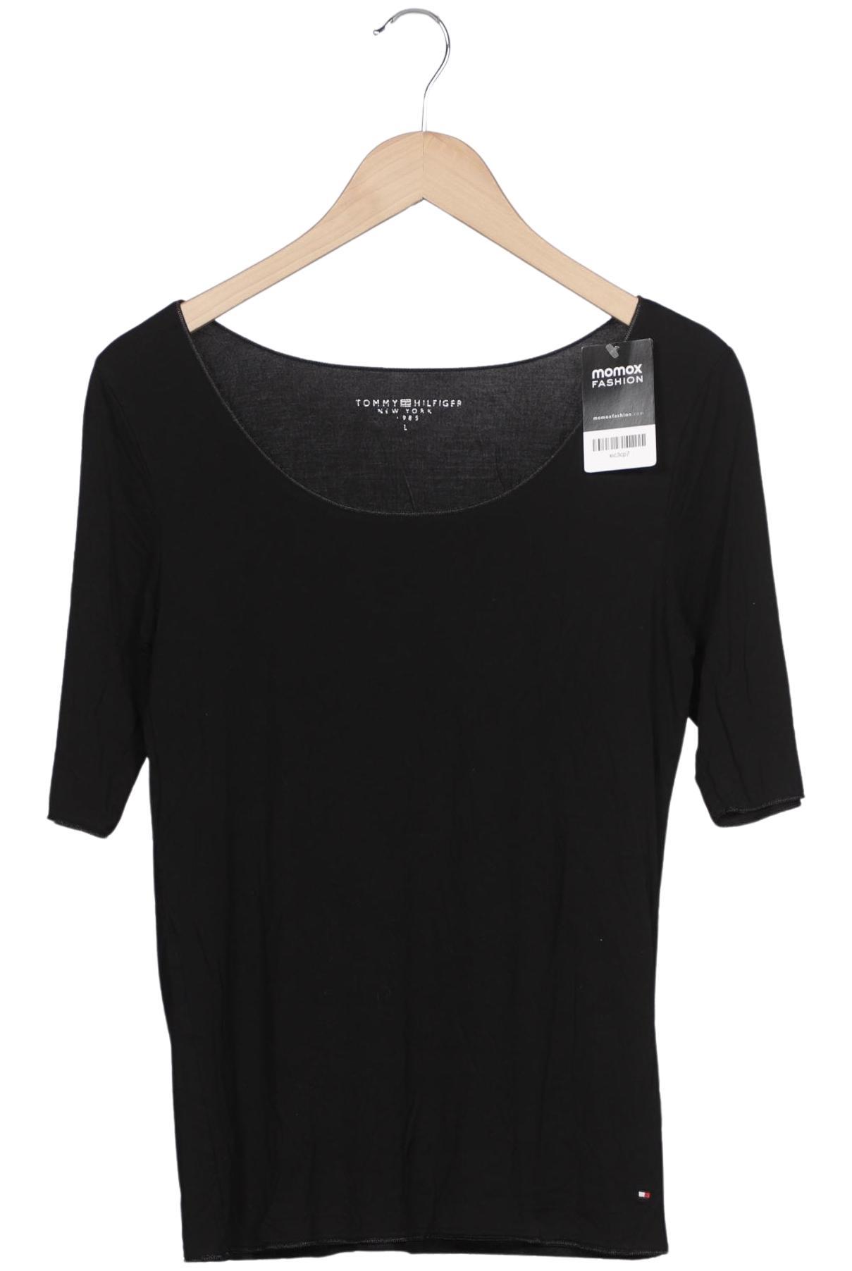 

Tommy Hilfiger Damen T-Shirt, schwarz, Gr. 42