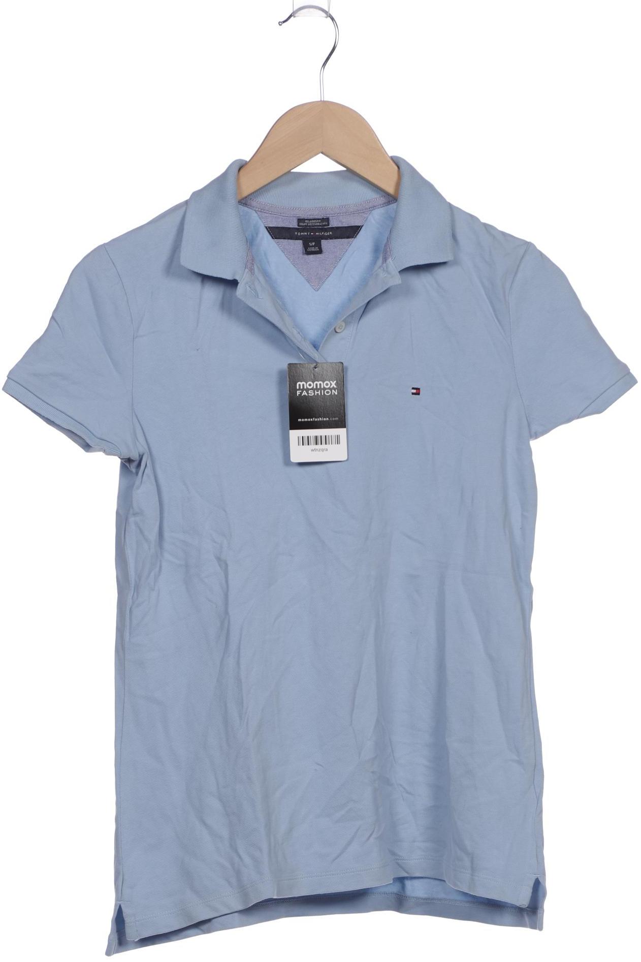 

Tommy Hilfiger Damen Poloshirt, hellblau, Gr. 36