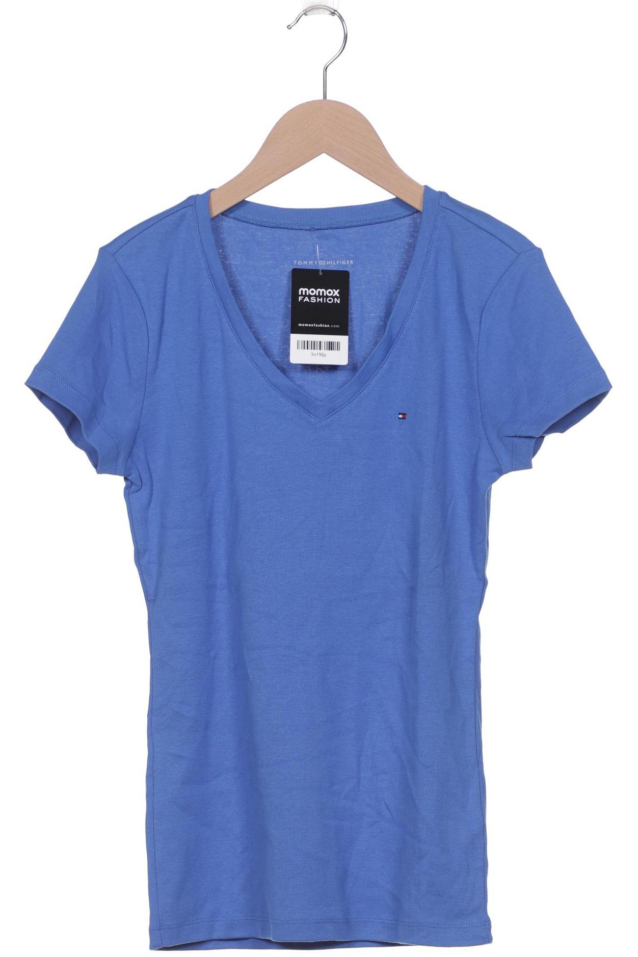 

Tommy Hilfiger Damen T-Shirt, blau, Gr. 38