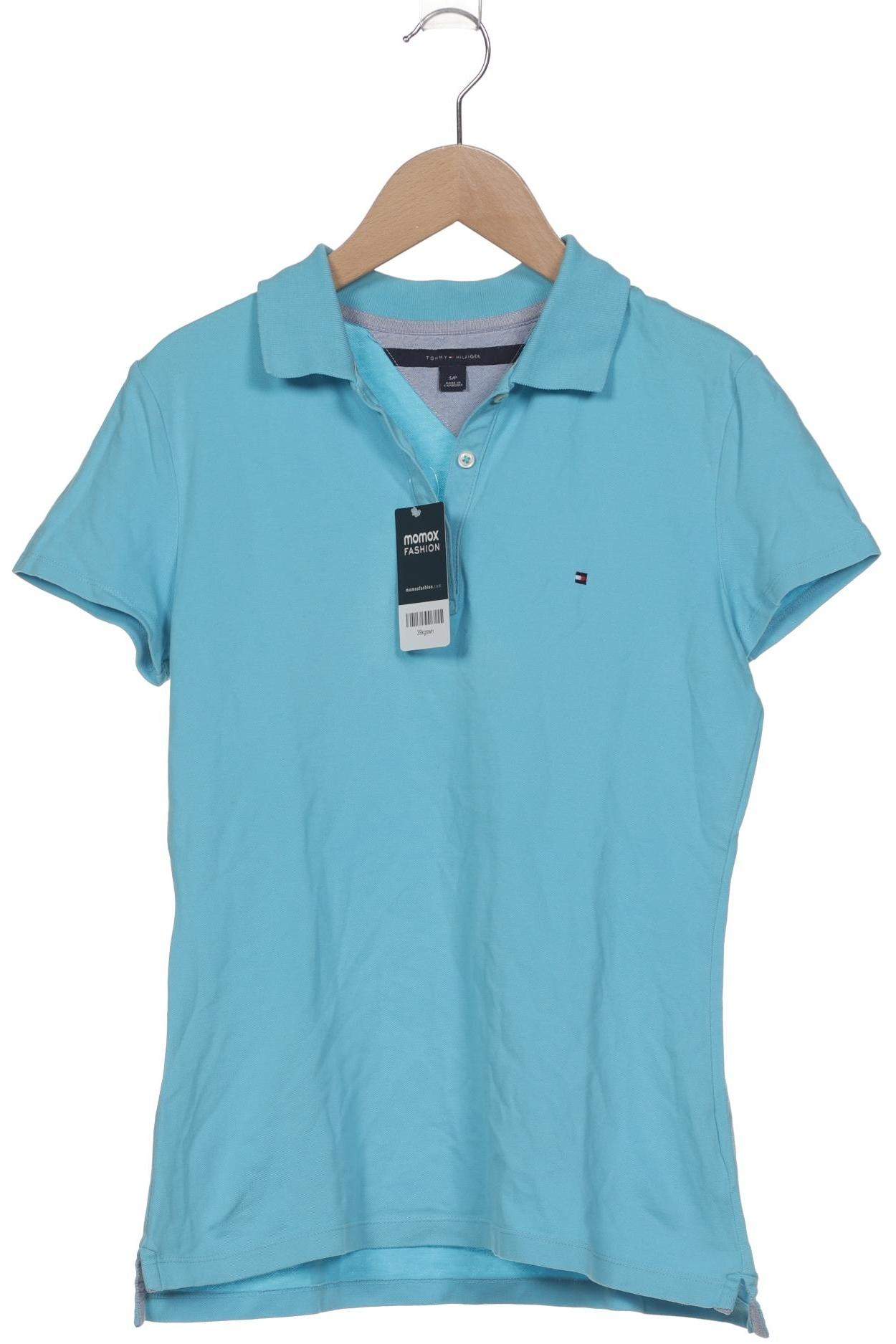 

Tommy Hilfiger Damen Poloshirt, hellblau, Gr. 36