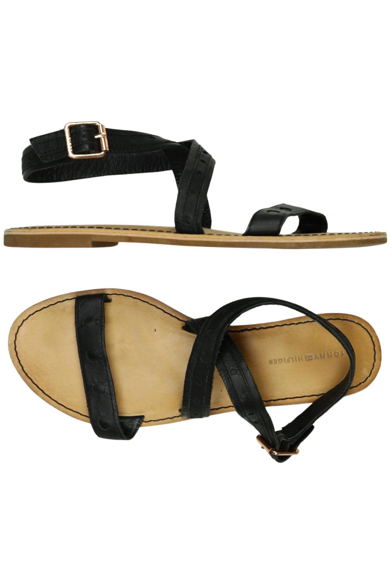 

Tommy Hilfiger Damen Sandale, schwarz, Gr. 37