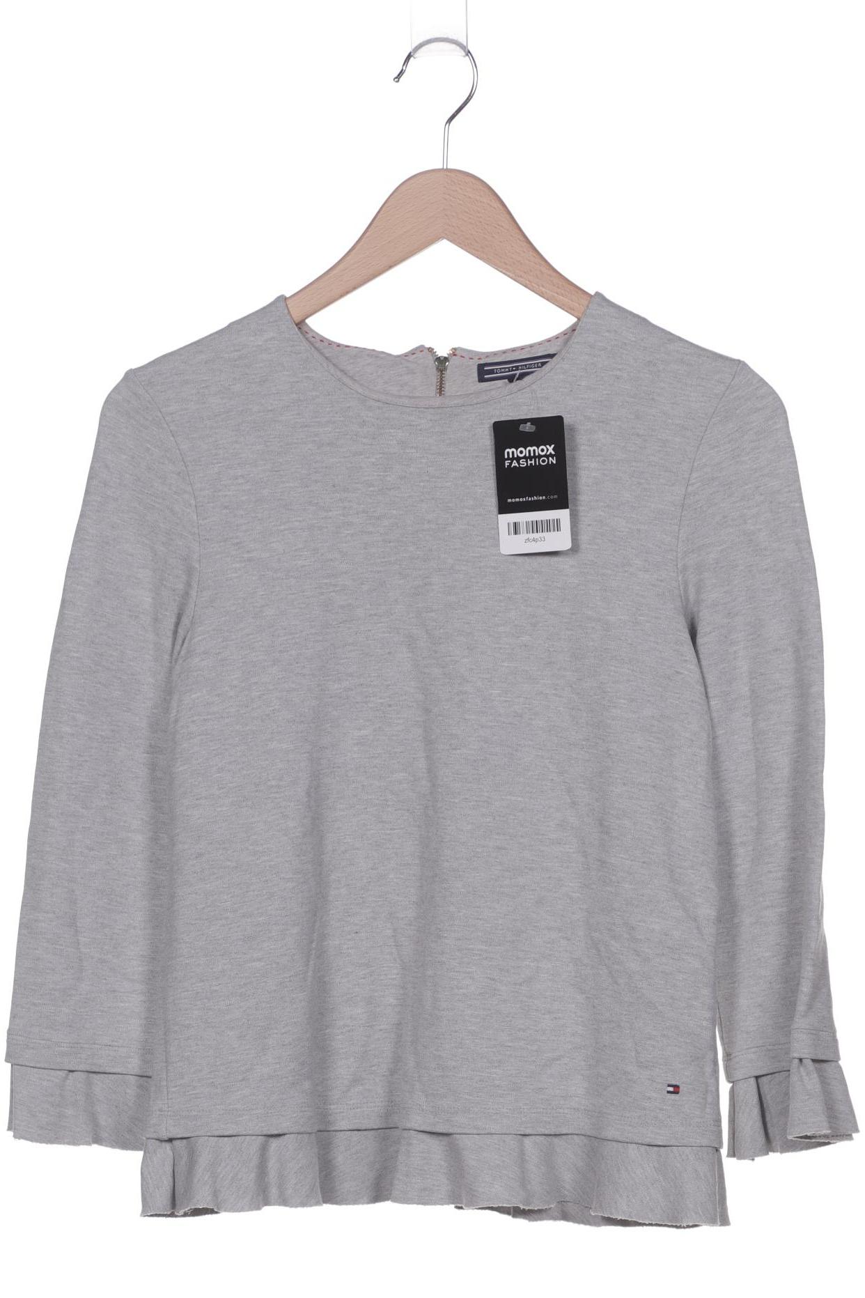 

Tommy Hilfiger Damen Langarmshirt, grau, Gr. 36