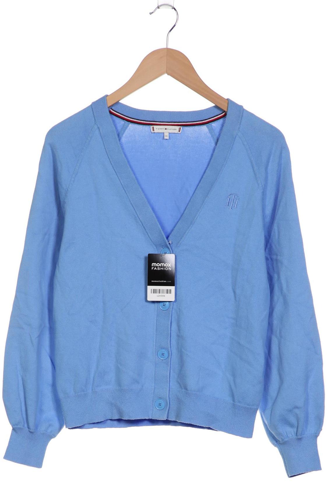 

Tommy Hilfiger Damen Strickjacke, blau, Gr. 34