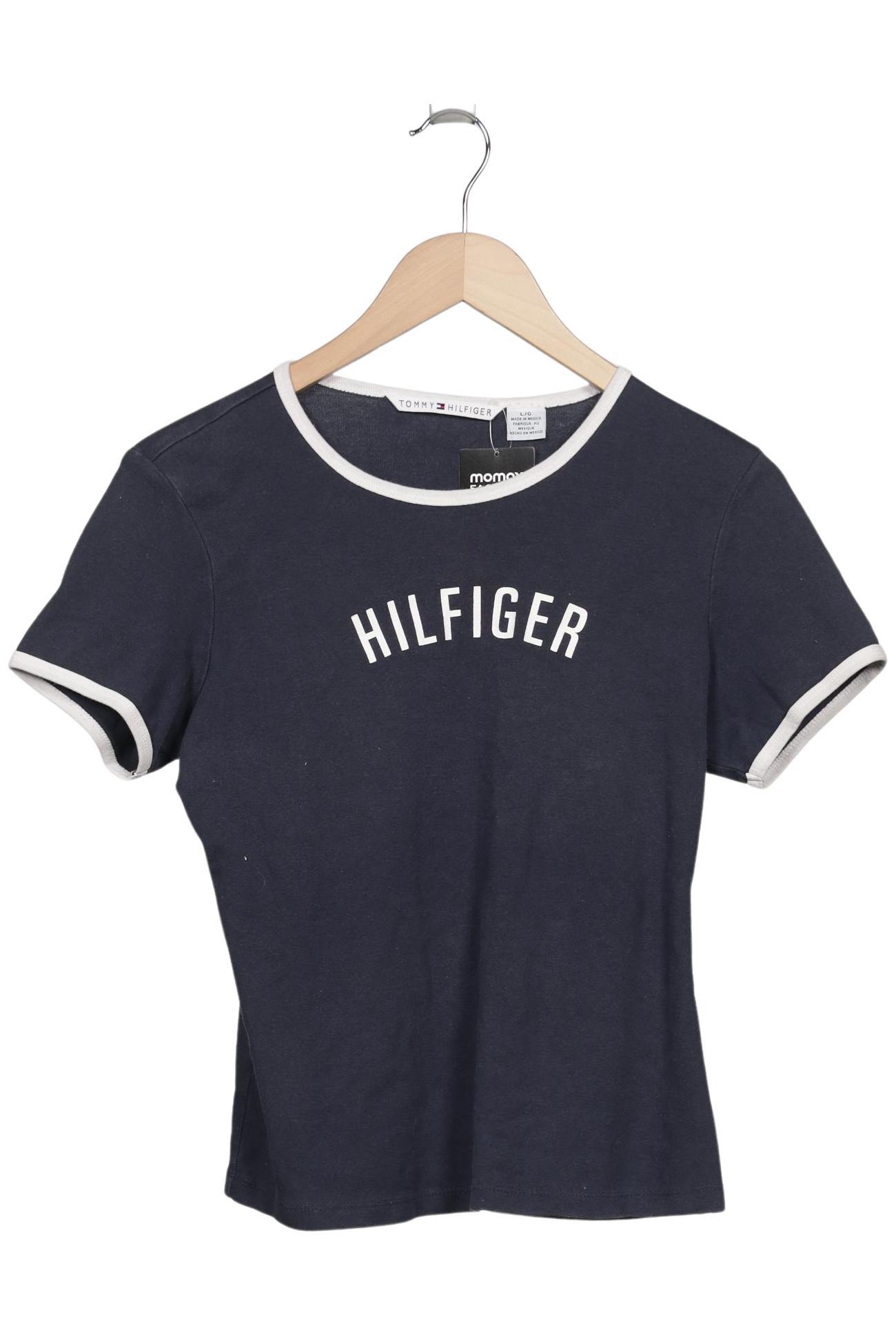 

Tommy Hilfiger Damen T-Shirt, marineblau, Gr. 42