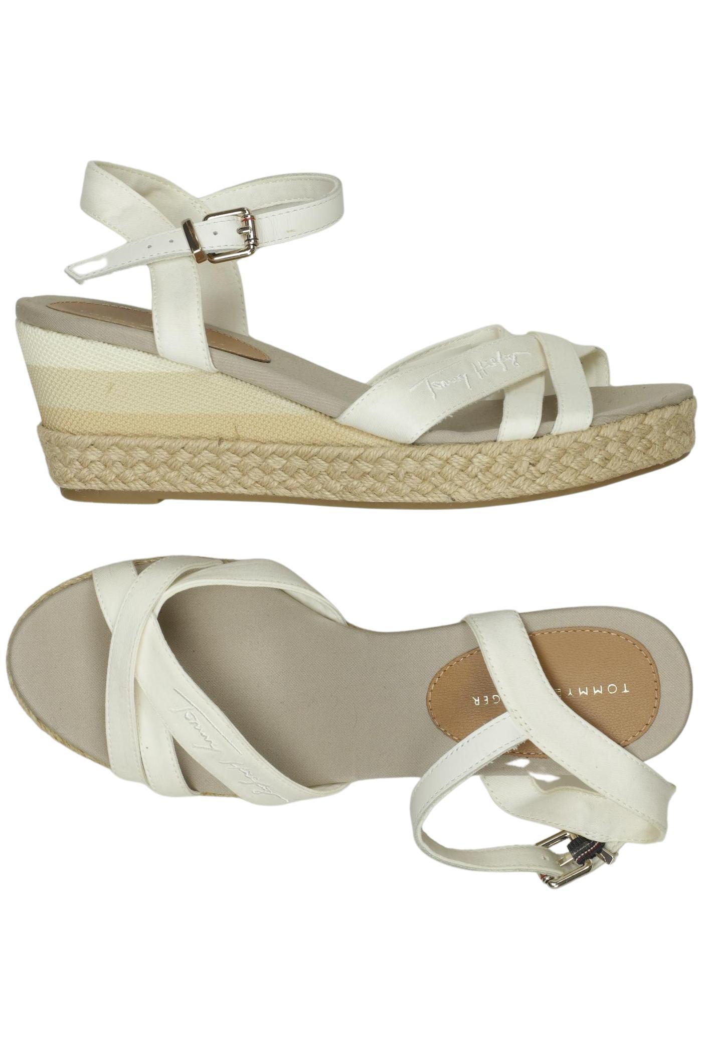 

Tommy Hilfiger Damen Sandale, weiß, Gr. 38