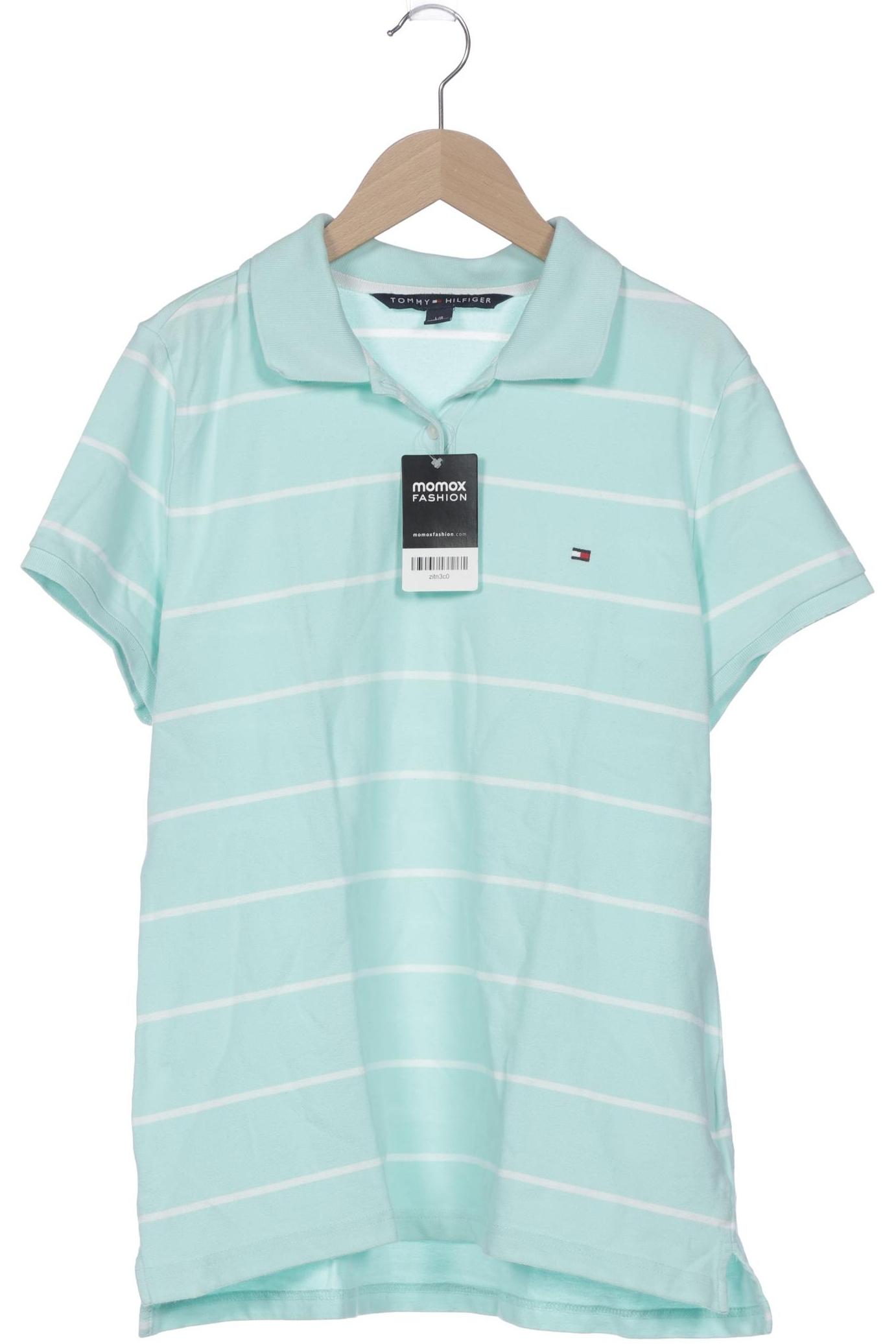 

Tommy Hilfiger Damen Poloshirt, türkis, Gr. 42