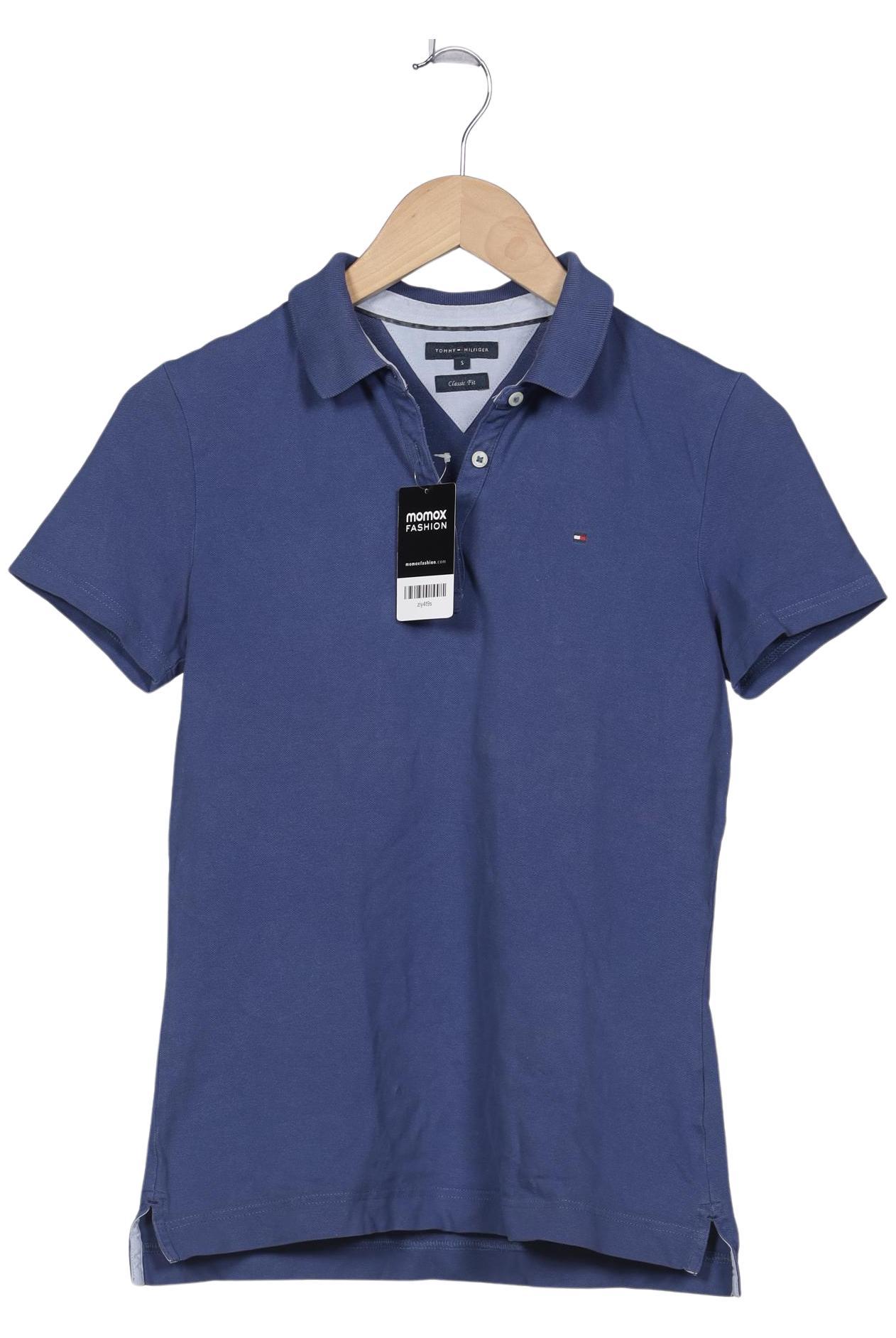 

Tommy Hilfiger Damen Poloshirt, blau, Gr. 36