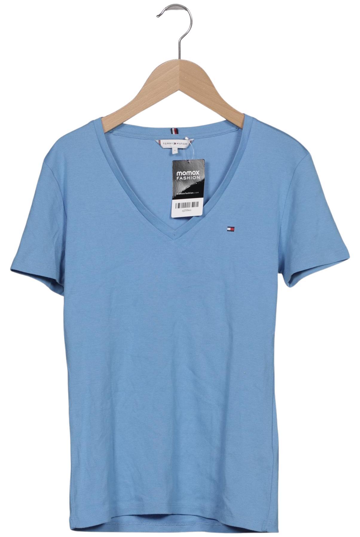 

Tommy Hilfiger Damen T-Shirt, hellblau, Gr. 36