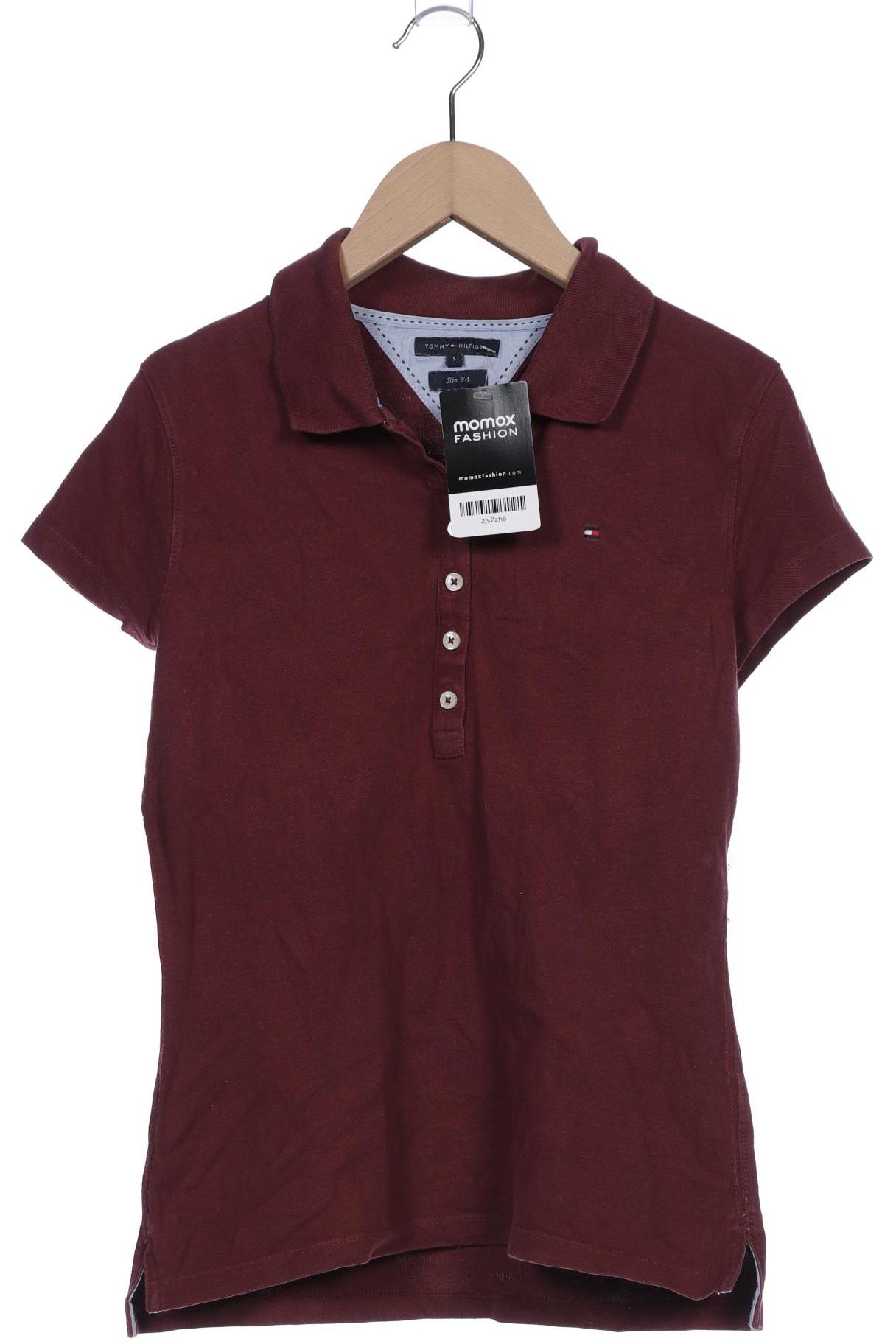 

Tommy Hilfiger Damen Poloshirt, bordeaux, Gr. 36
