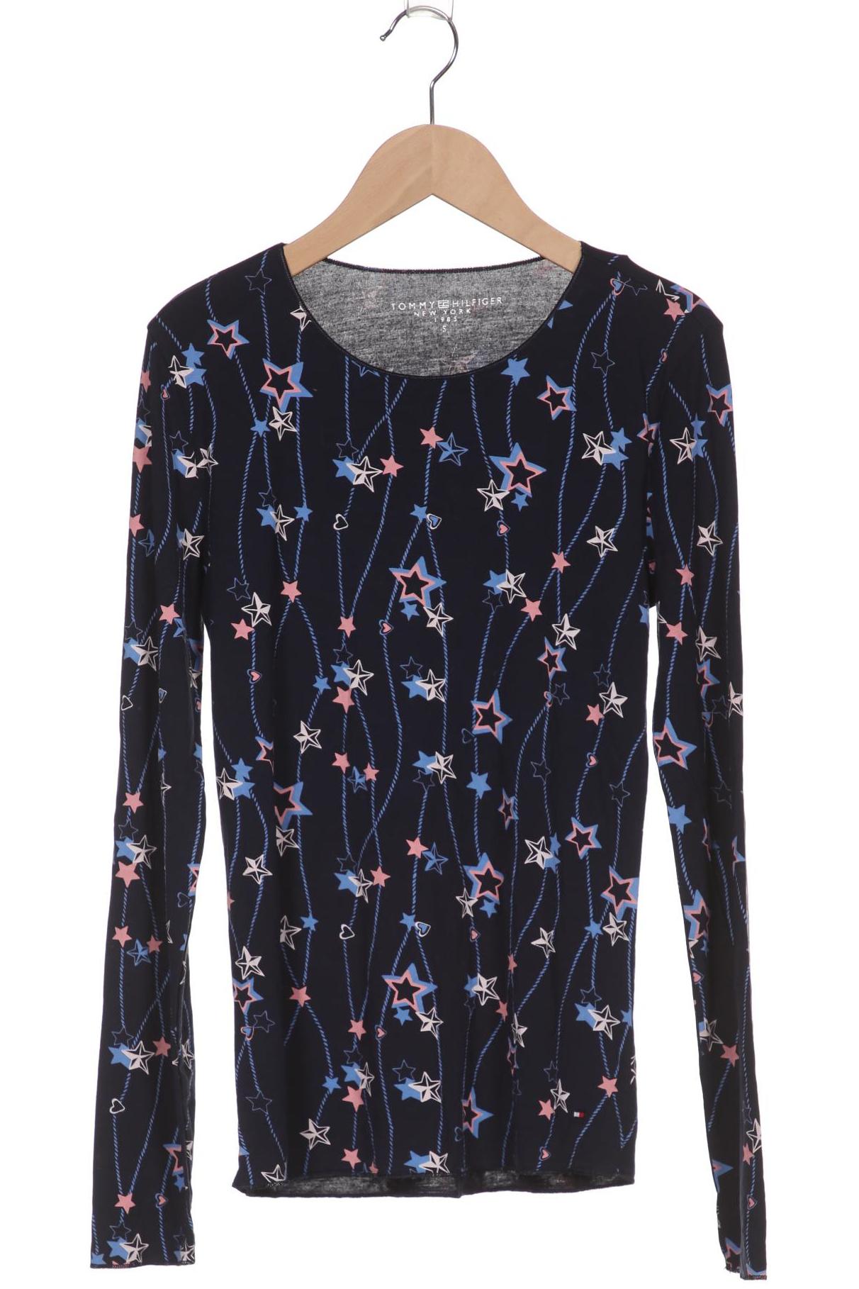

Tommy Hilfiger Damen Langarmshirt, marineblau