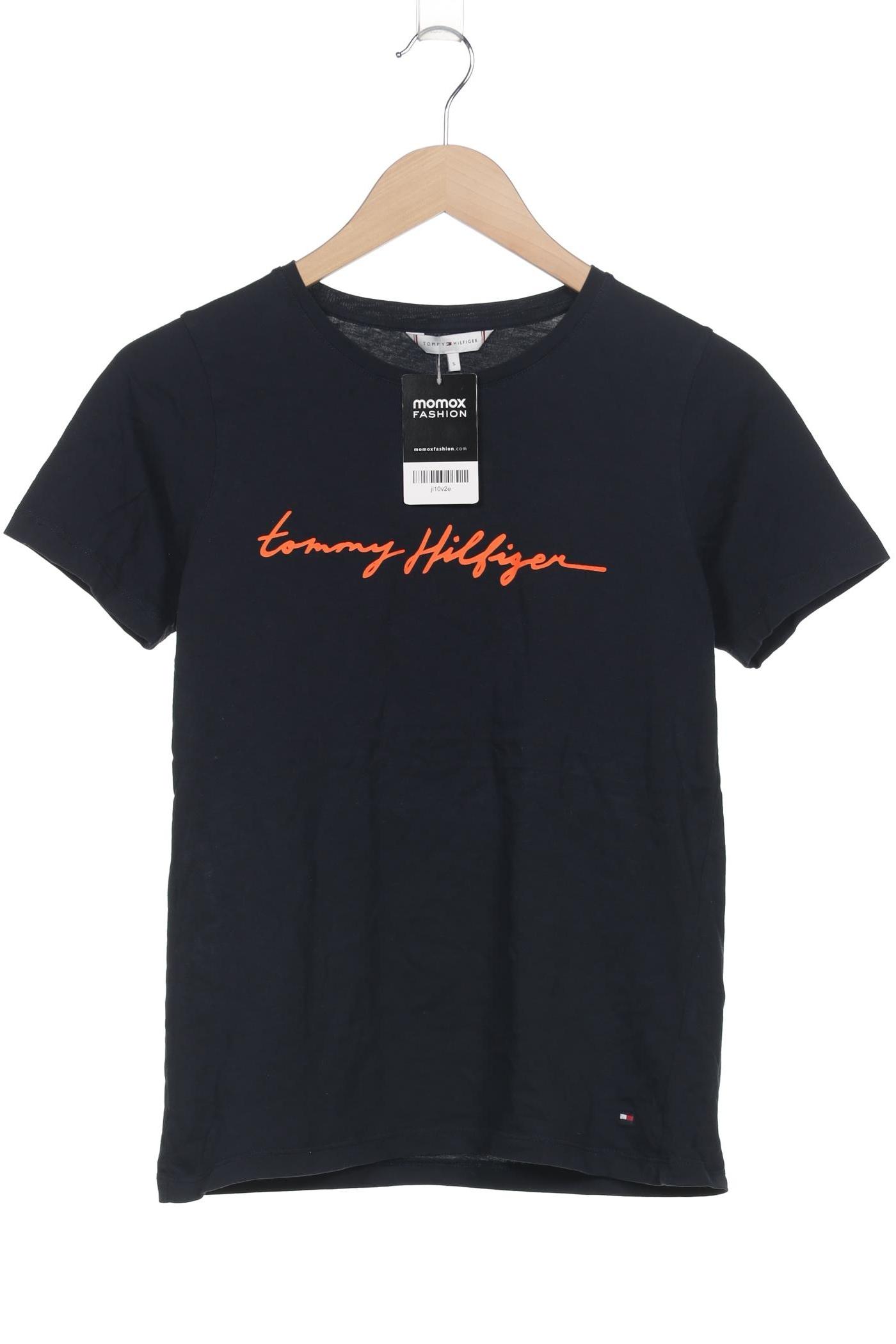 

Tommy Hilfiger Damen T-Shirt, marineblau, Gr. 36