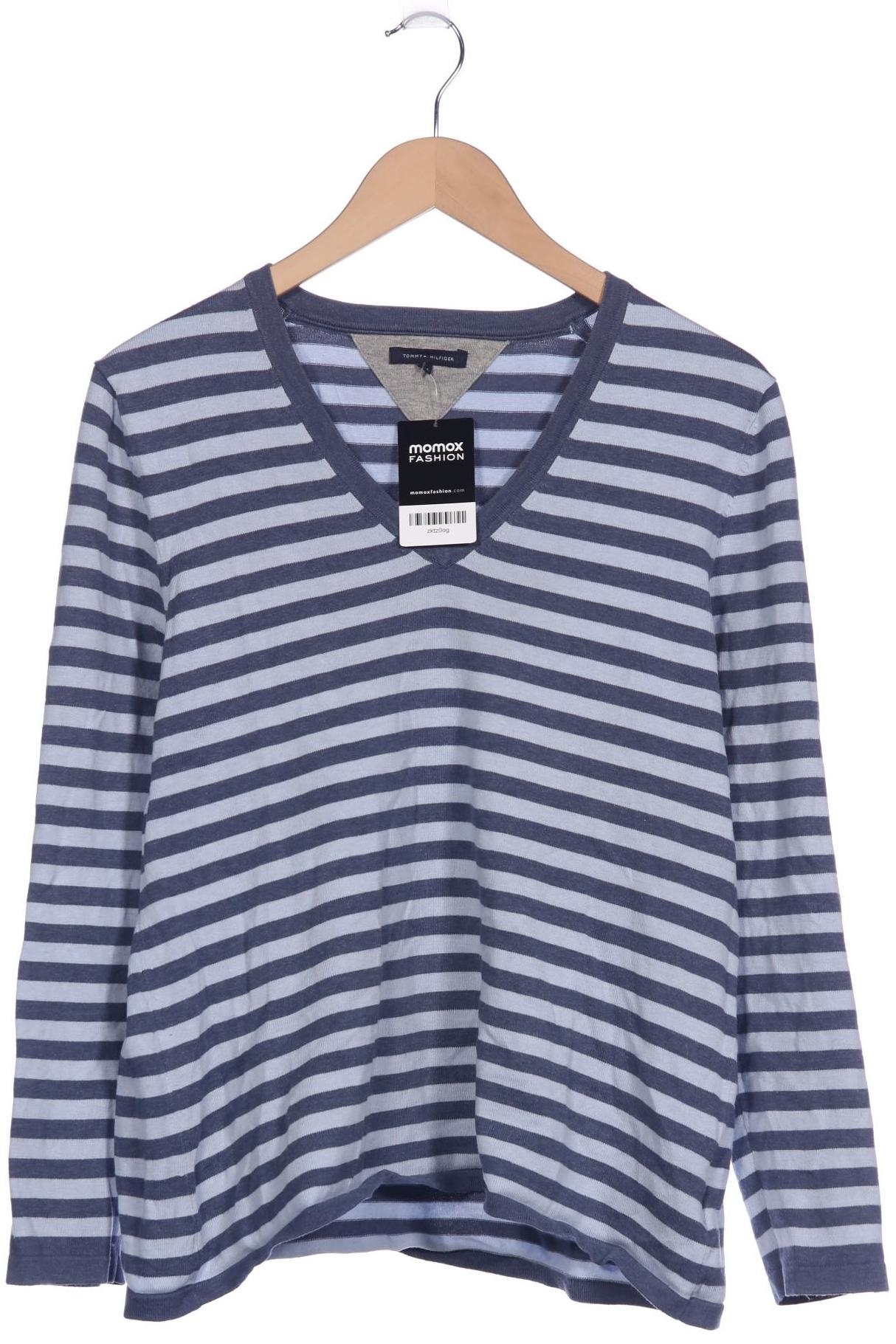 

Tommy Hilfiger Damen Langarmshirt, blau, Gr. 46