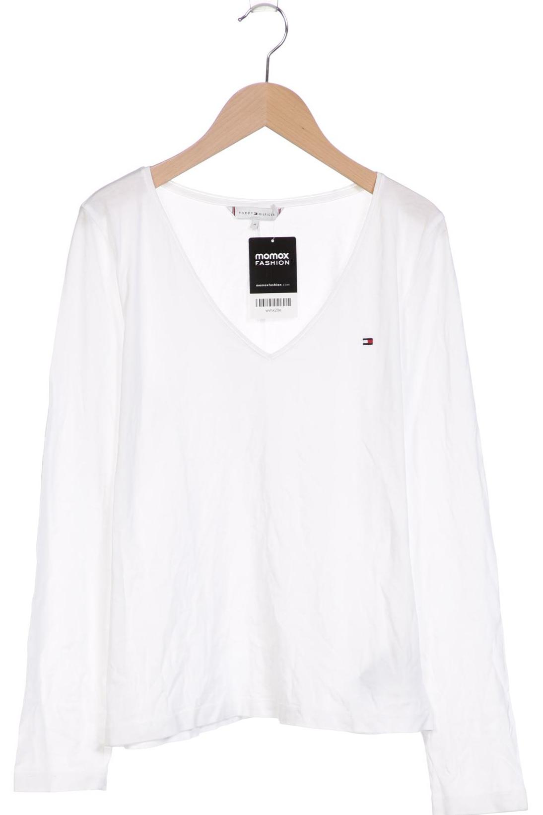 

Tommy Hilfiger Damen Langarmshirt, weiß, Gr. 38