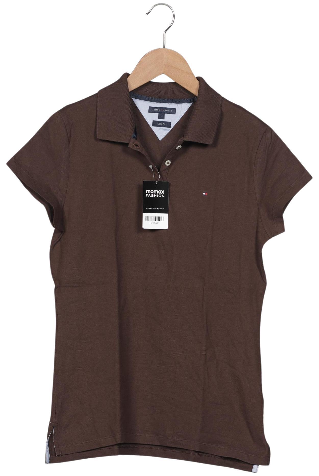 

Tommy Hilfiger Damen Poloshirt, braun, Gr. 42