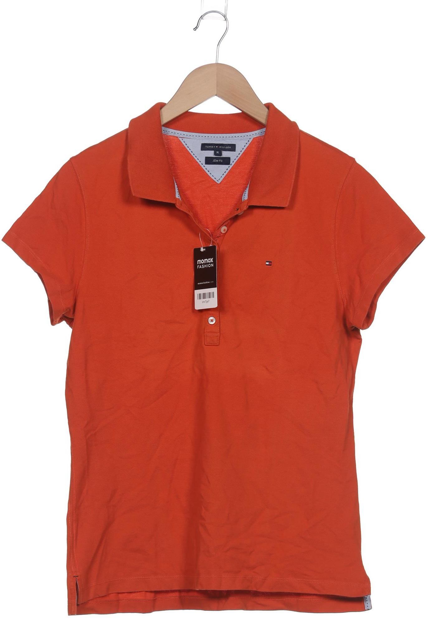 

Tommy Hilfiger Damen Poloshirt, orange, Gr. 44