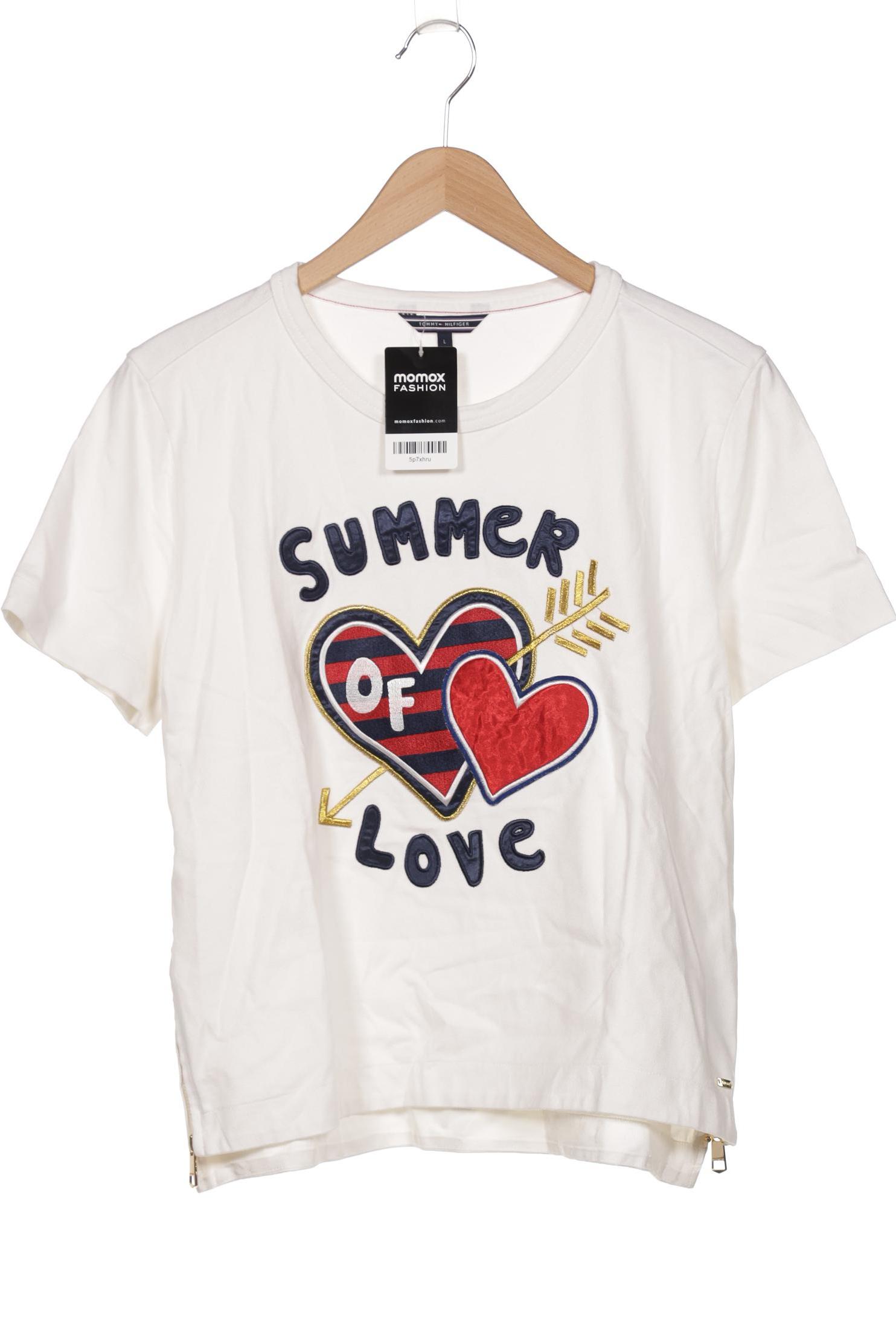 

Tommy Hilfiger Damen T-Shirt, weiß, Gr. 42